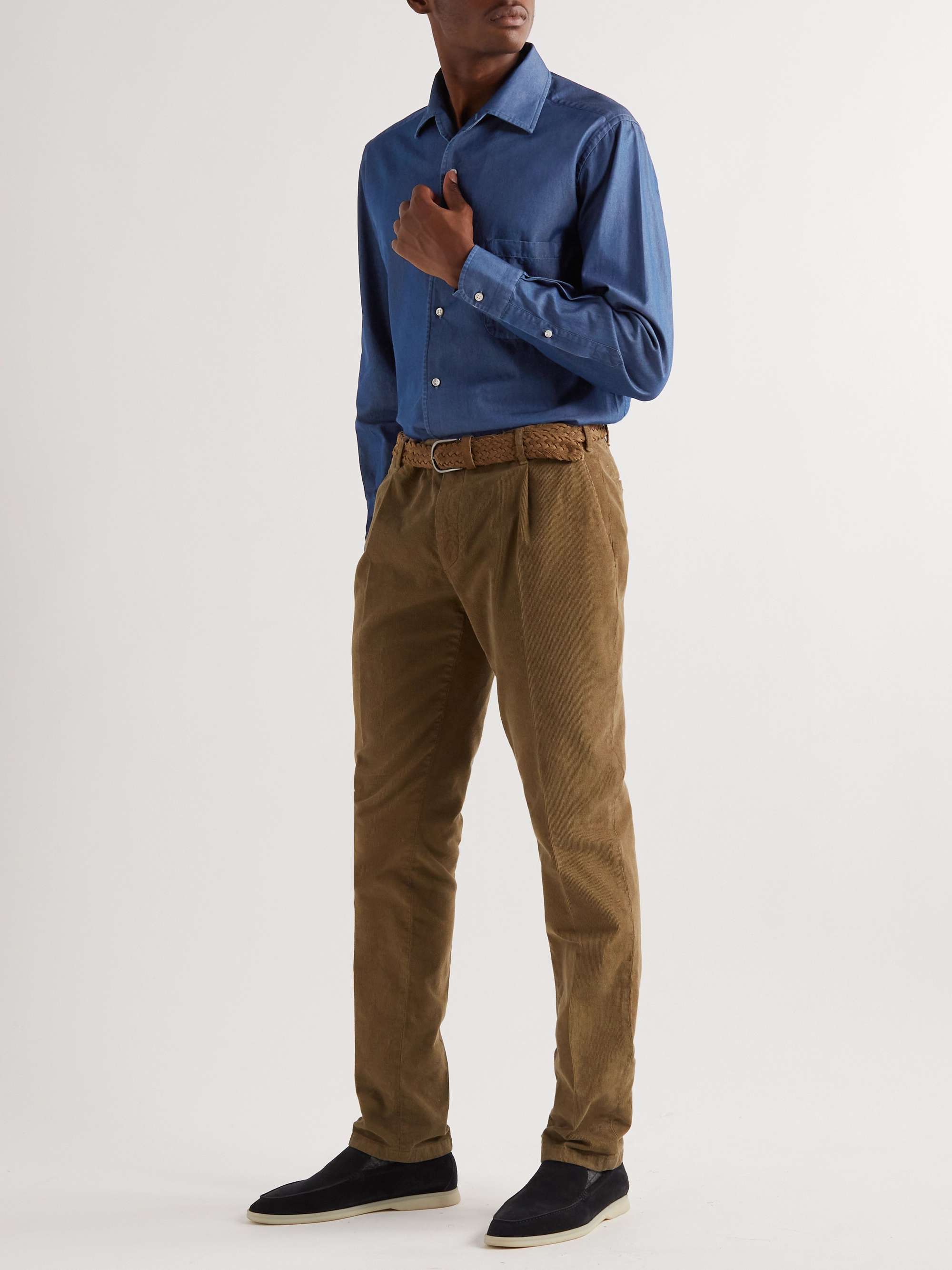 LORO PIANA André Denim Shirt