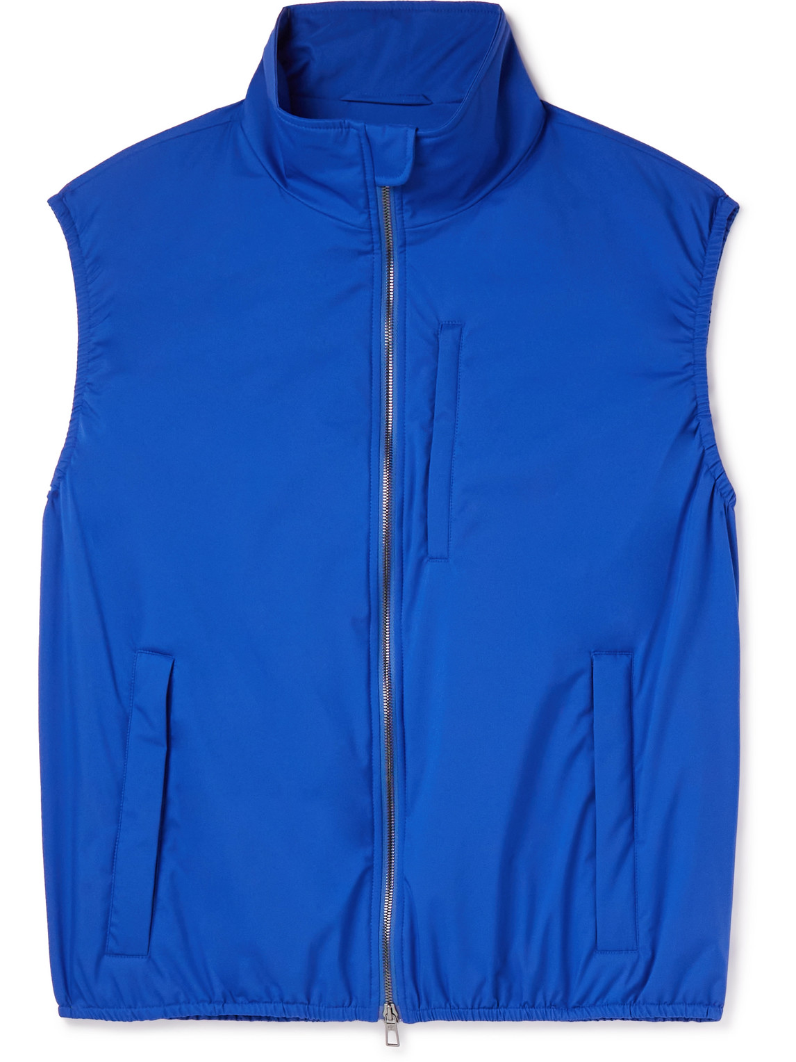 Loro Piana Tilman Slim-fit Padded Shell Gilet In Blue