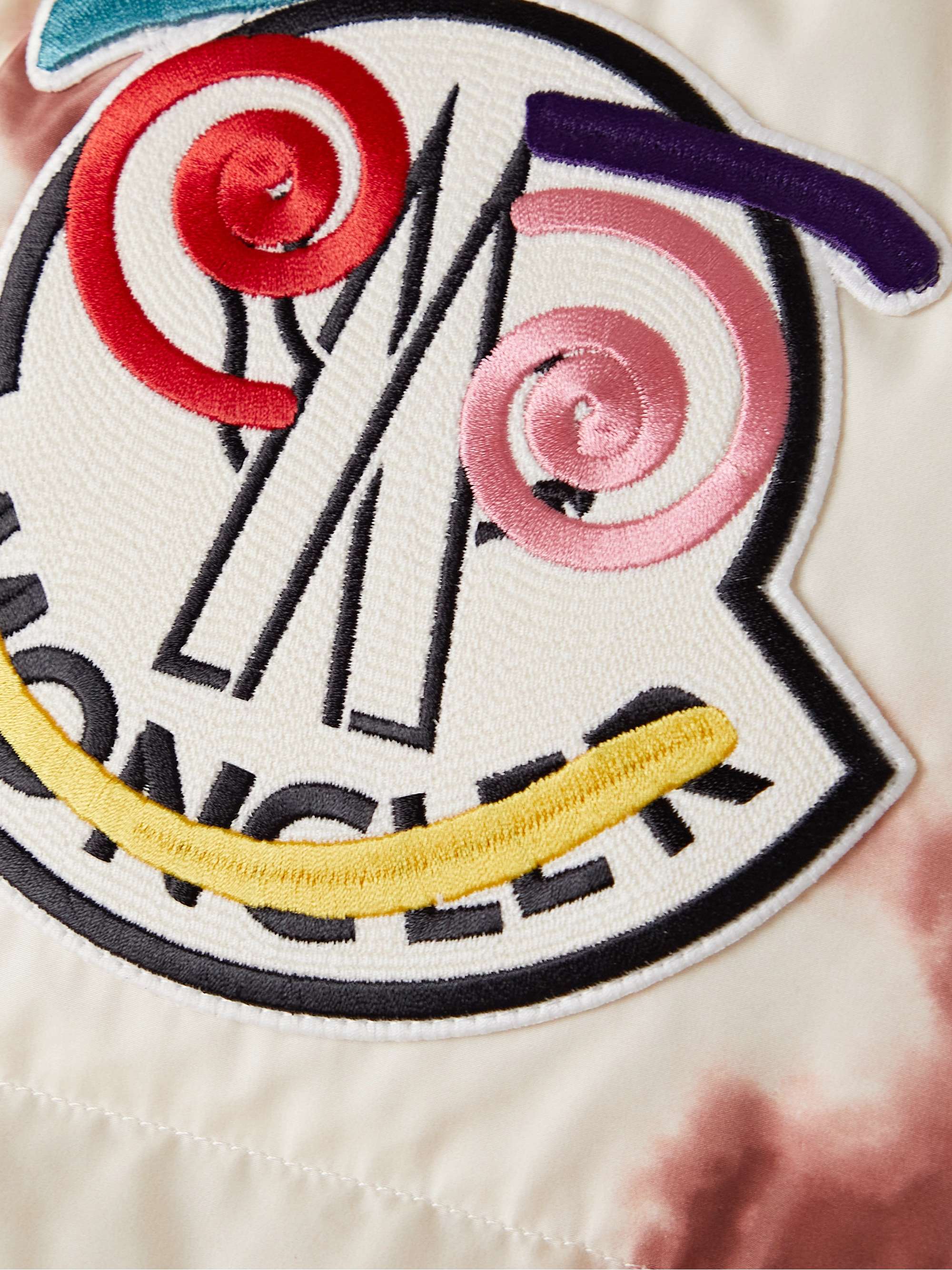 MONCLER GENIUS 2 Moncler 1952 Tie-Dyed Quilted Shell Hooded