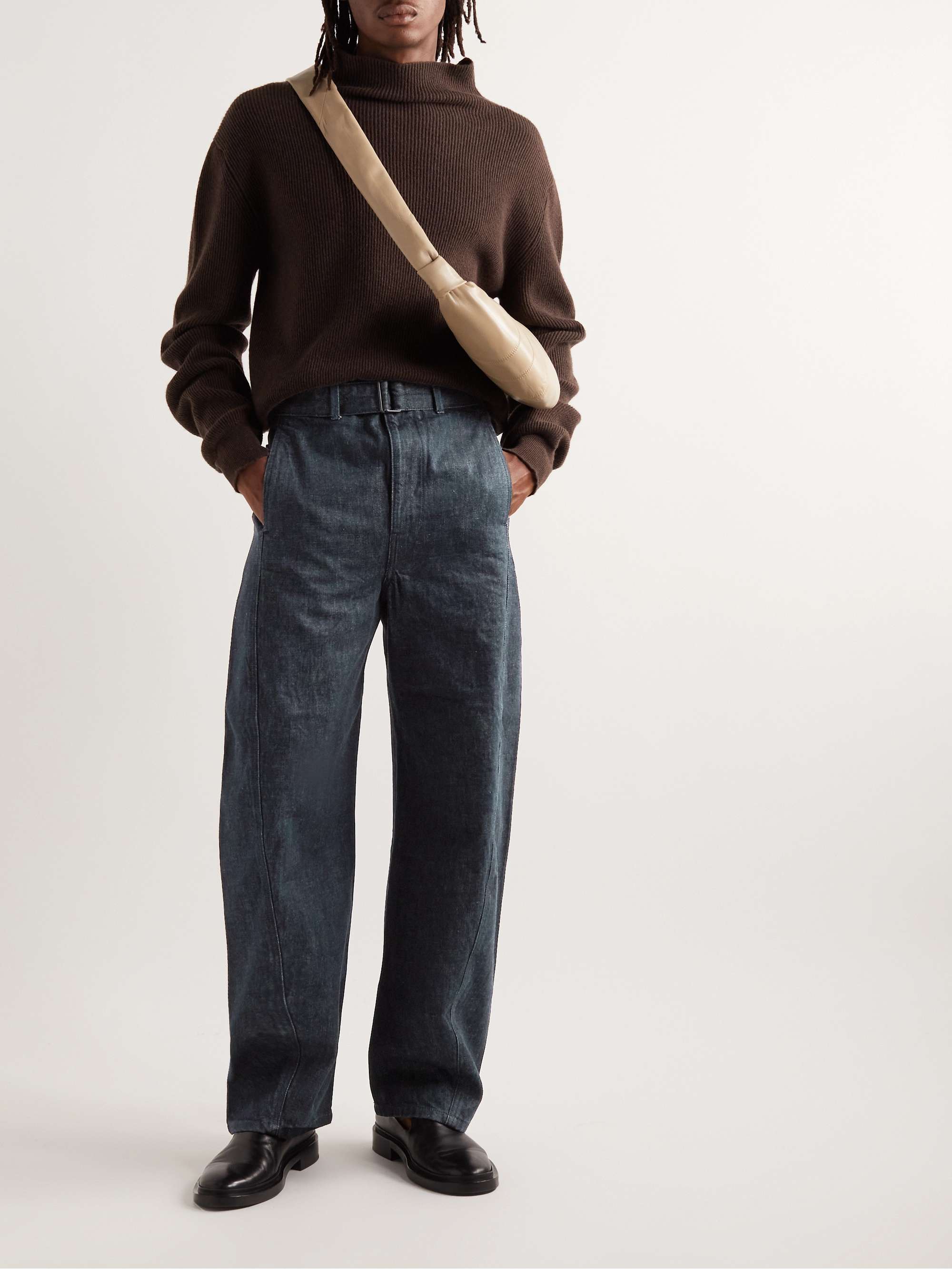 LEMAIRE/Wide Leg Denim Pants/21SS - デニム/ジーンズ