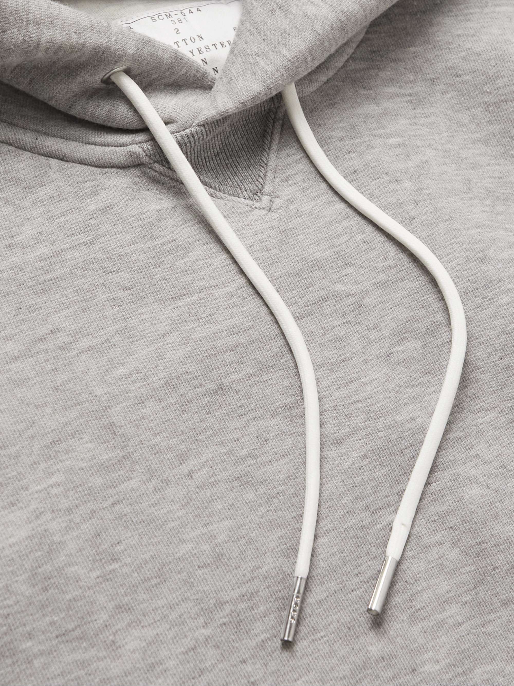 SACAI MA-1 Nylon-Trimmed Cotton-Blend Jersey Hoodie