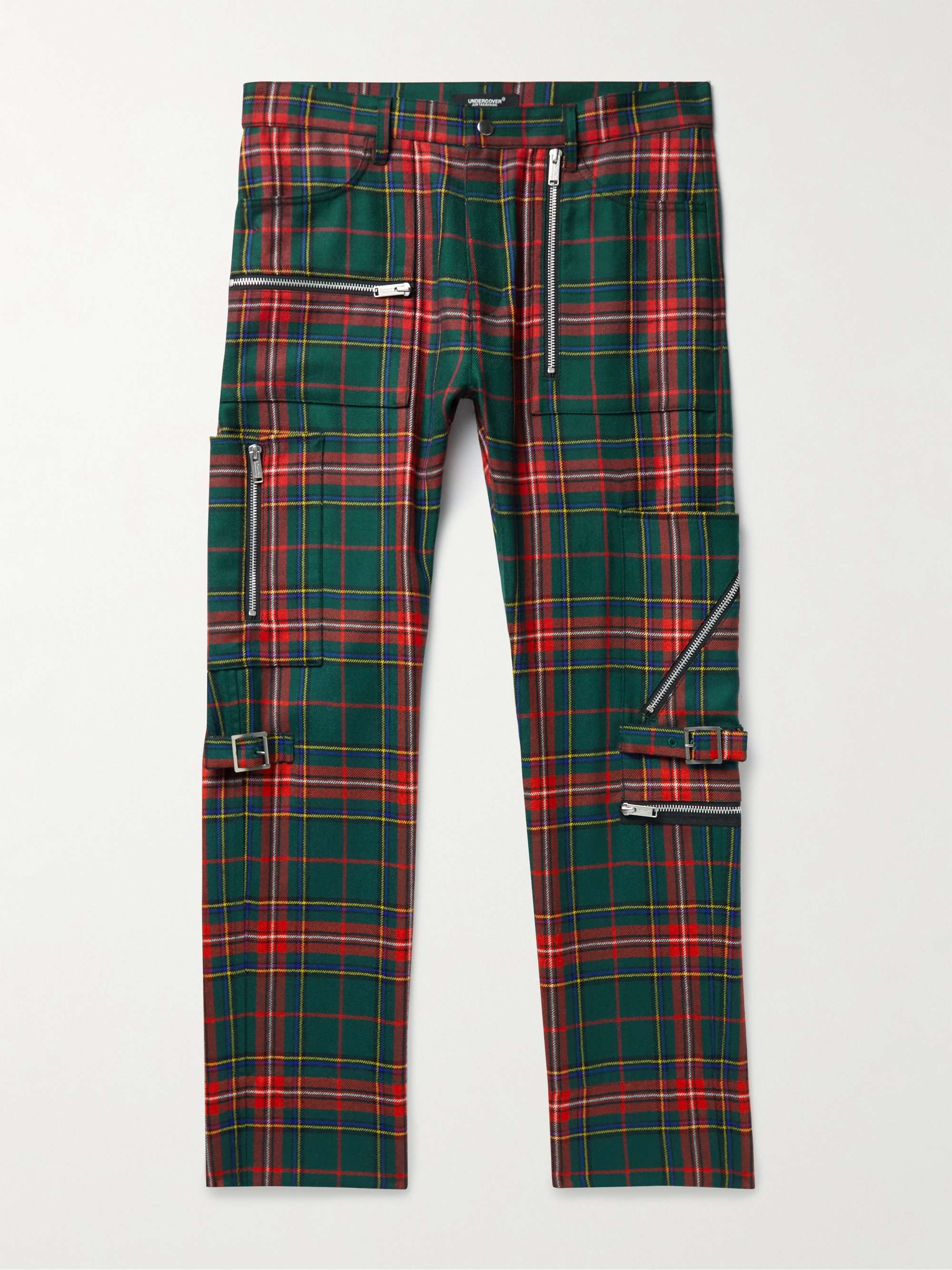 Undercover plaid pants clearance