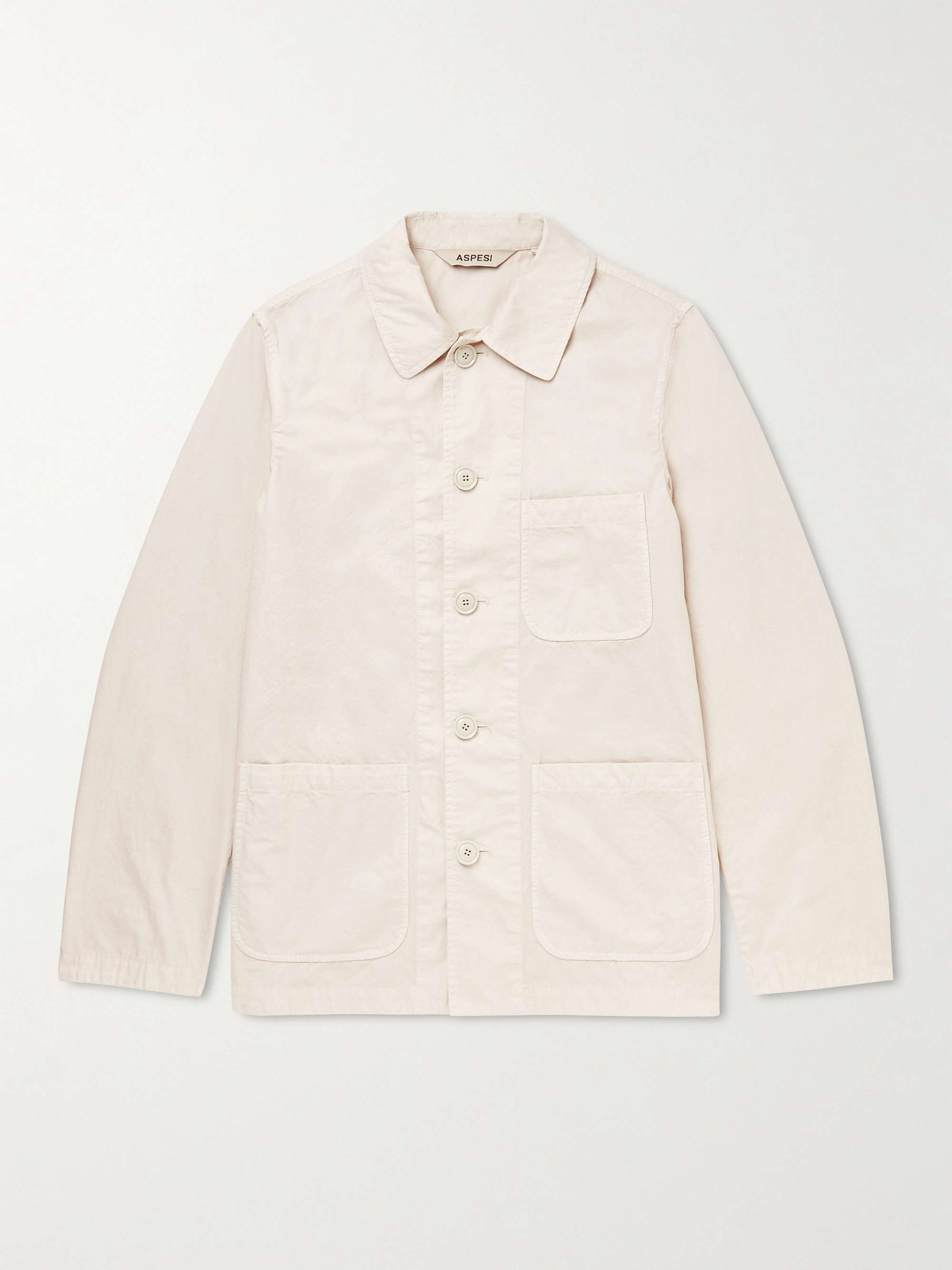 ASPESI Garment-Dyed Cotton Jacket