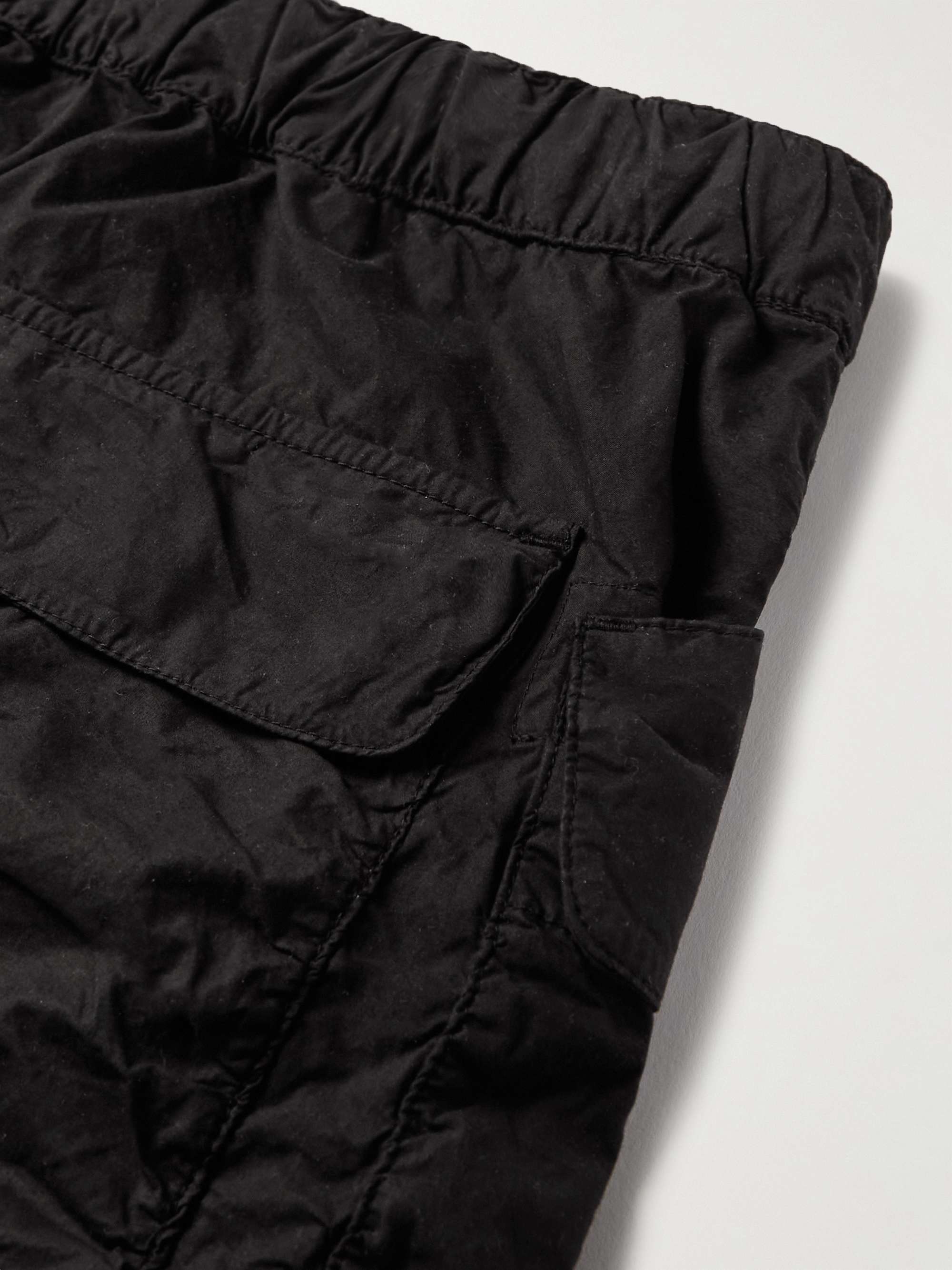 ASPESI Straight-Leg Cotton-Poplin Cargo Shorts