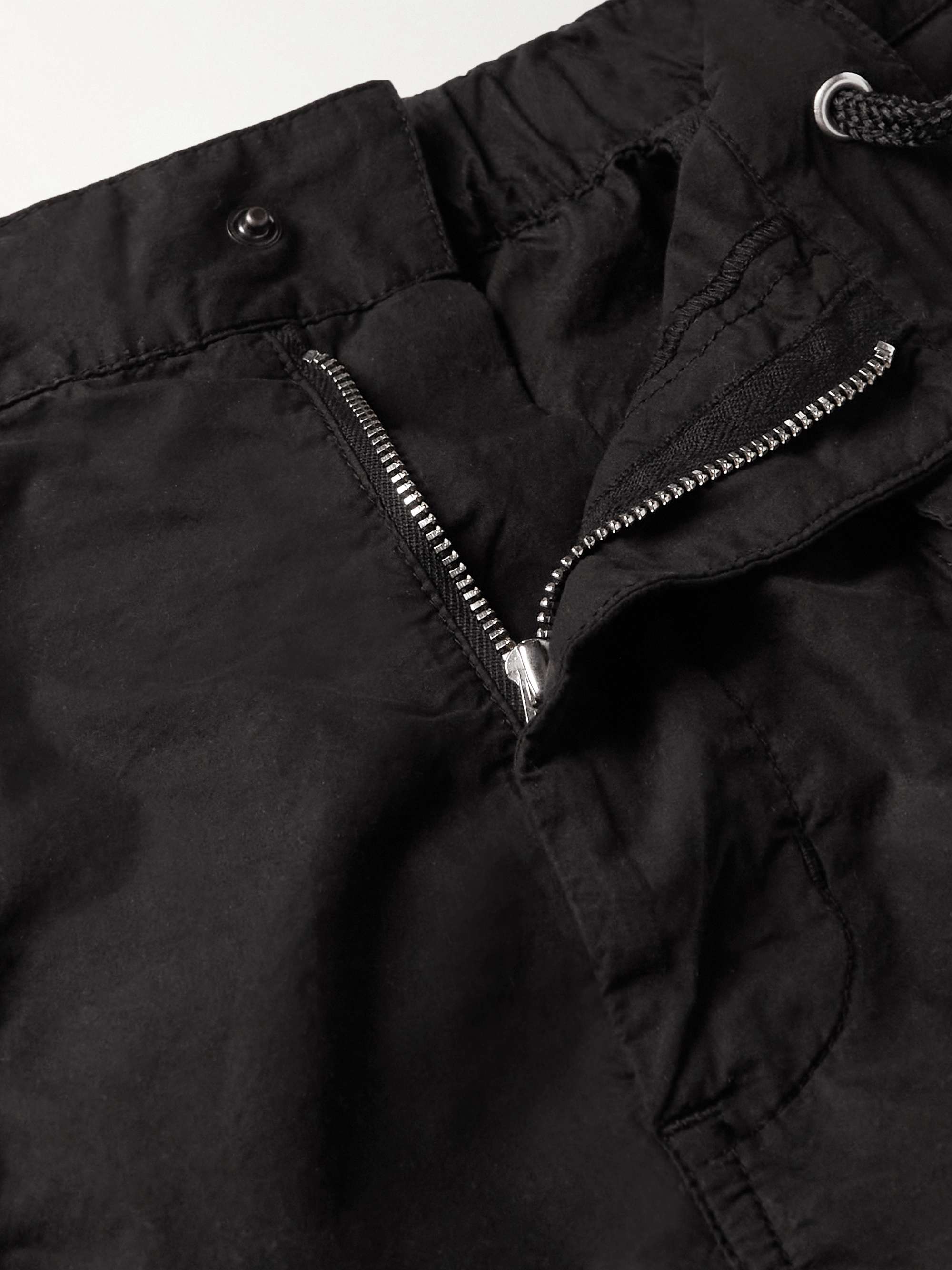 ASPESI Straight-Leg Cotton-Poplin Cargo Shorts