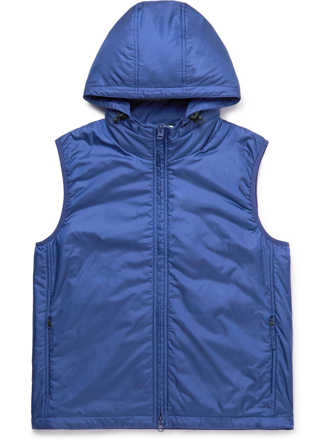 ASPESI - Padded Shell Hooded Gilet - Men - Blue - XL