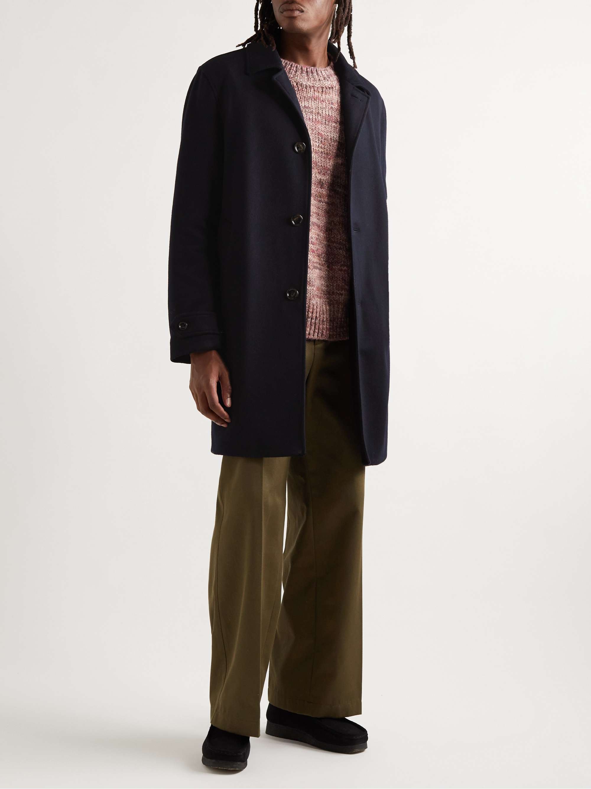 ASPESI Perfetto Virgin Wool and Cashmere-Blend Coat for Men | MR PORTER