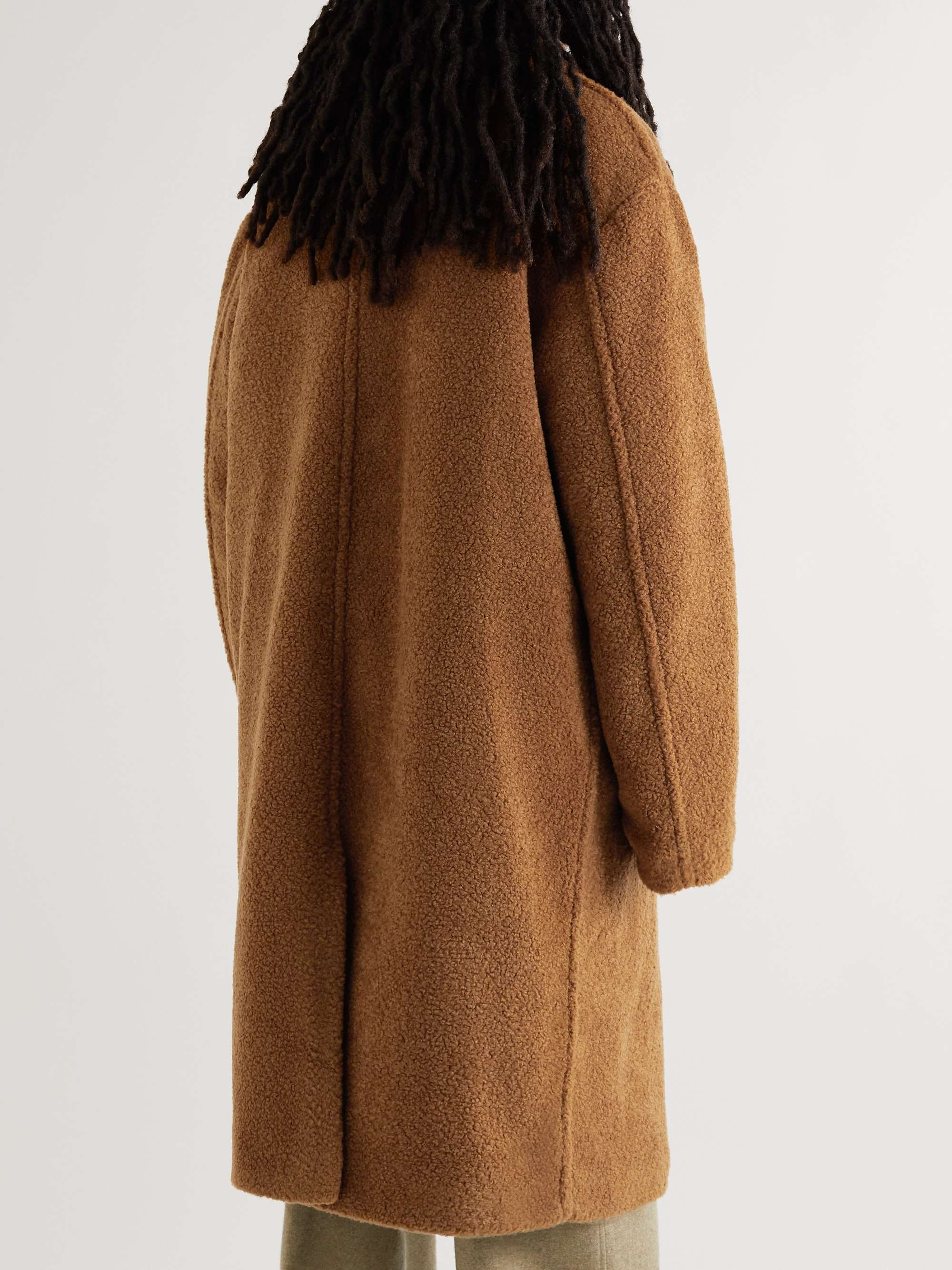 DRIES VAN NOTEN Redmore Oversized Faux Shearling Coat