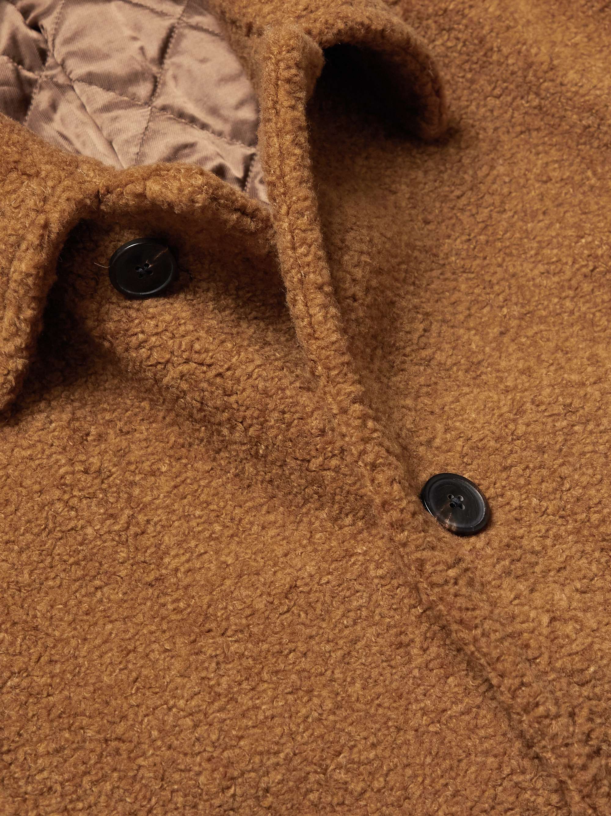 DRIES VAN NOTEN Redmore Oversized Faux Shearling Coat