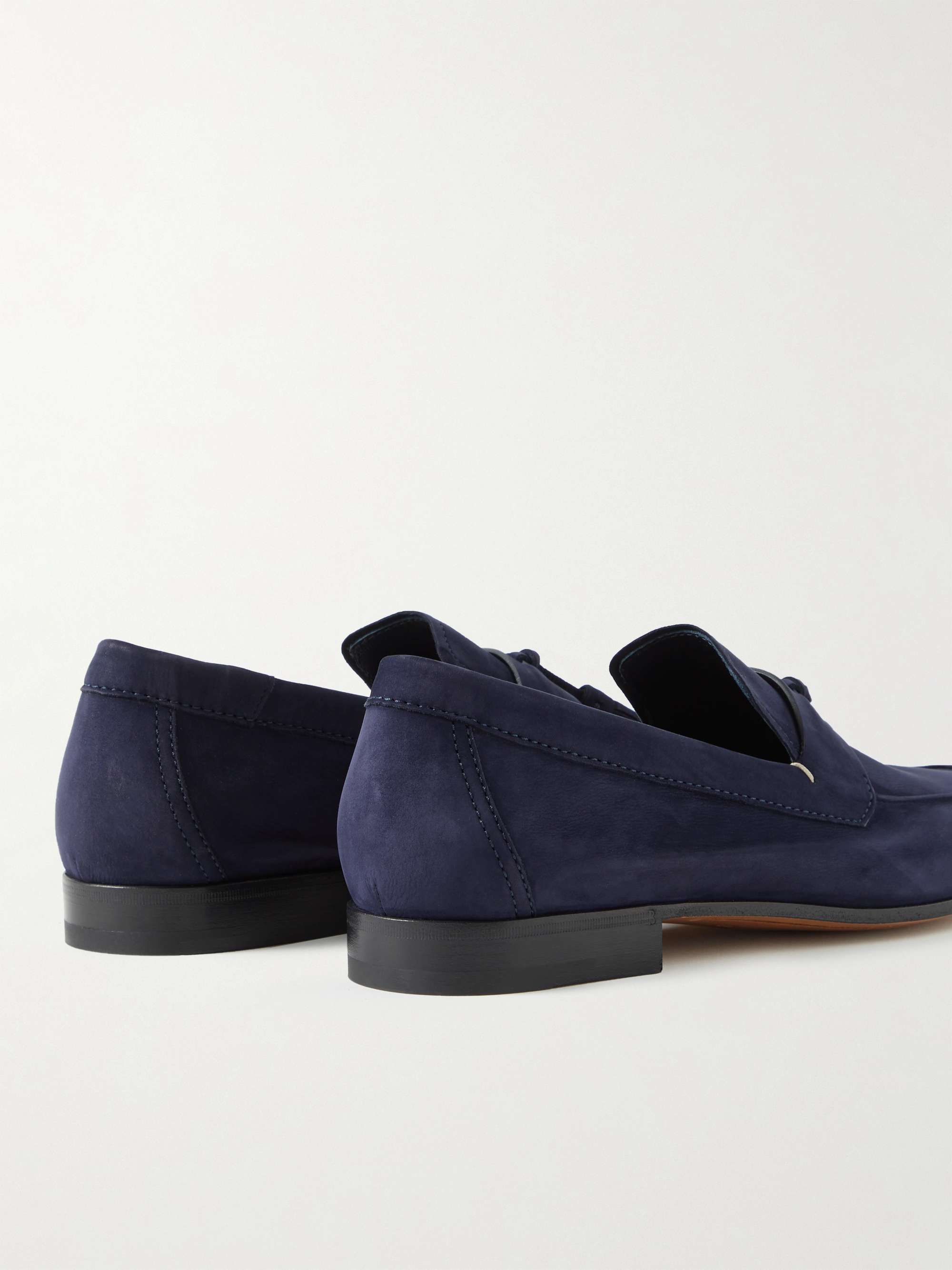 BERLUTI Nubuck Tasselled Loafers
