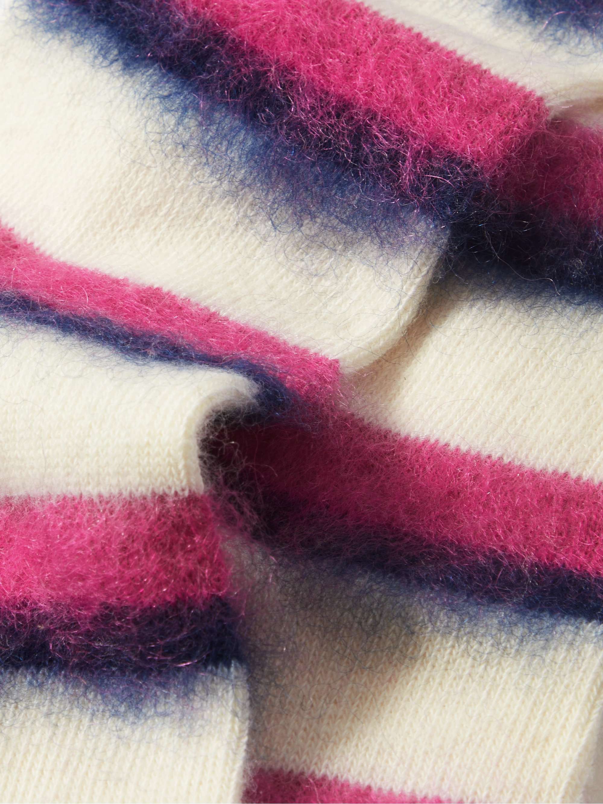 MARNI Striped cotton-blend socks