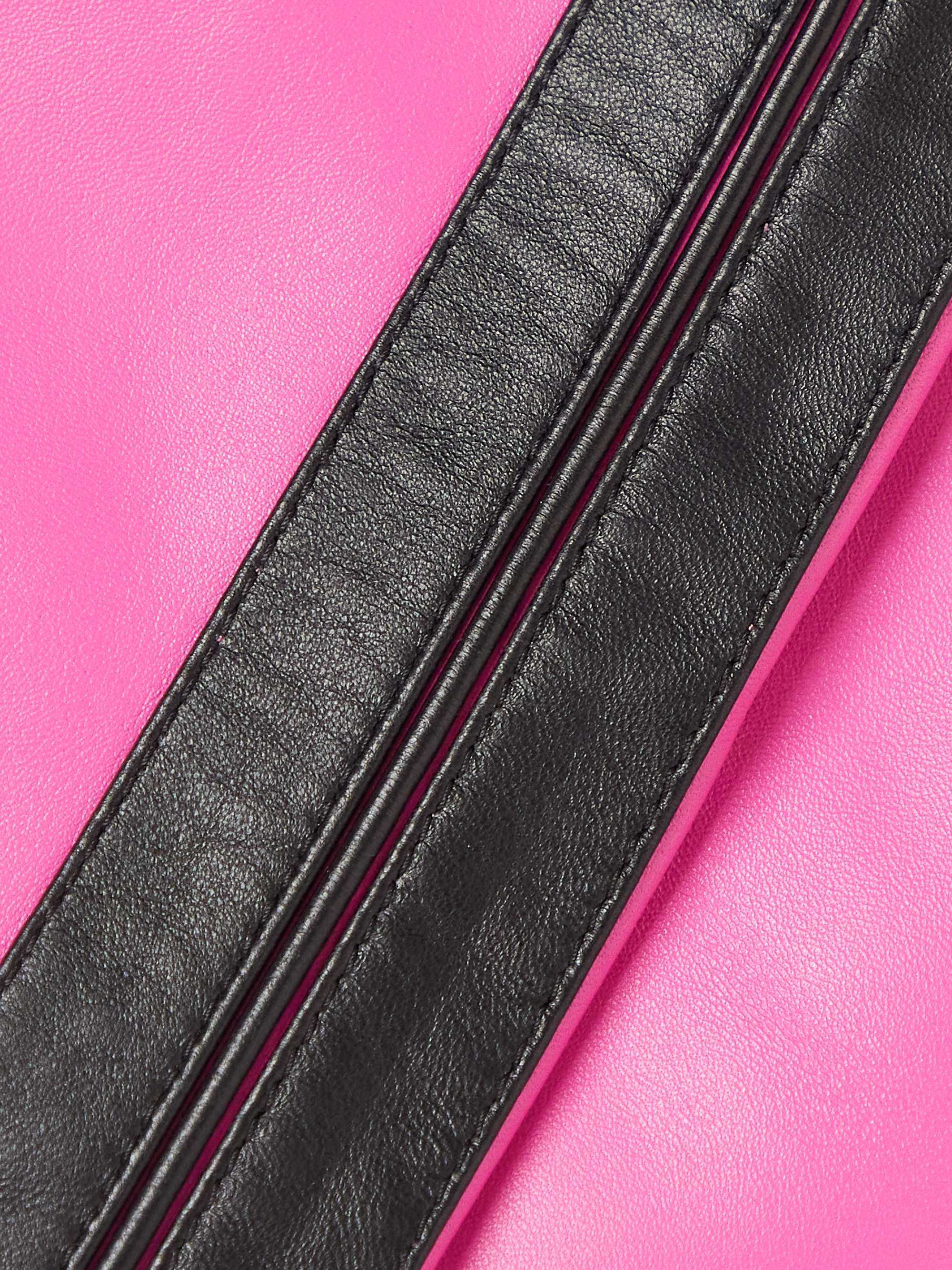 MARNI Striped Leather Track Pants