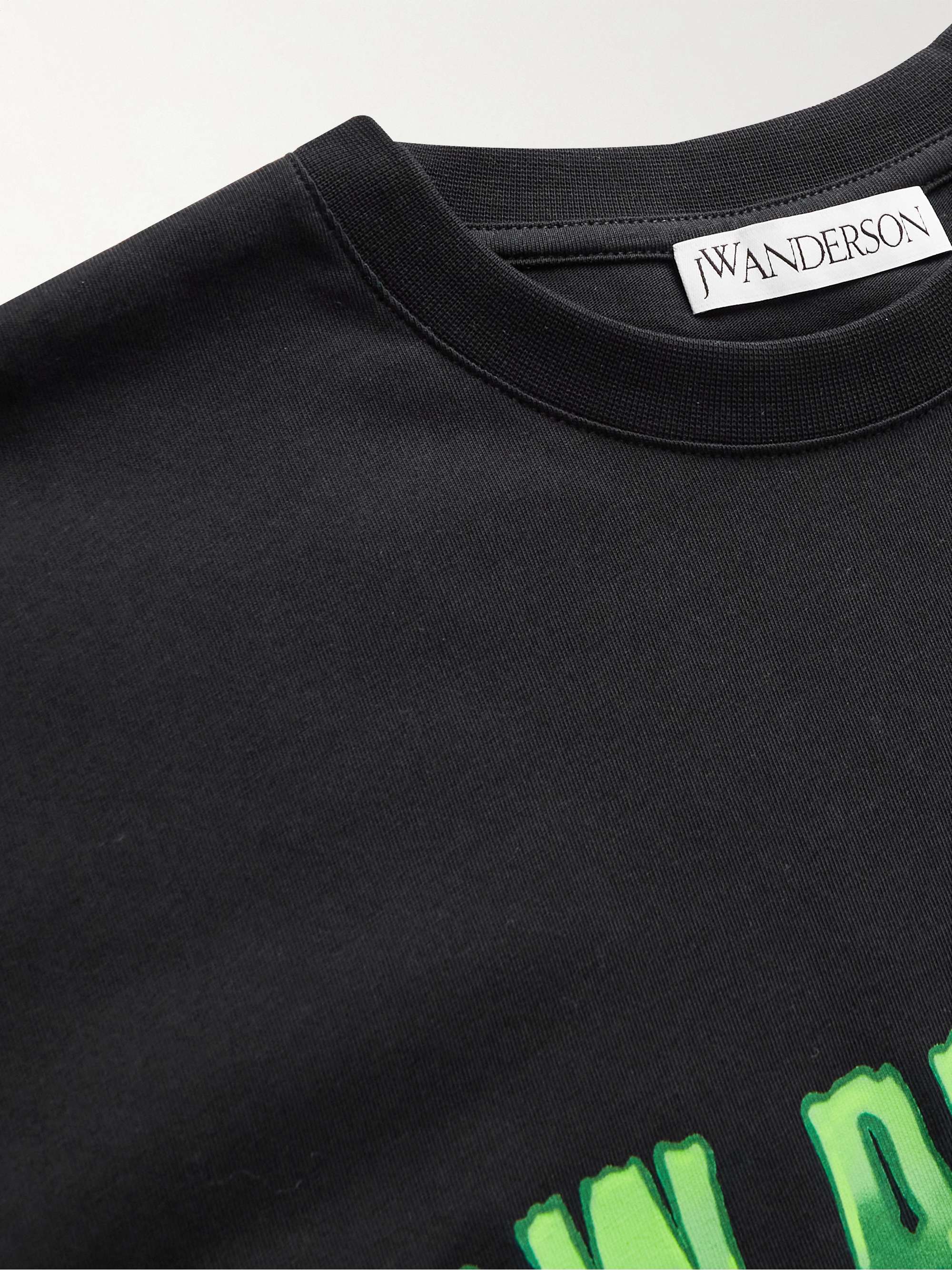 JW ANDERSON Logo-Print Cotton-Jersey T-Shirt