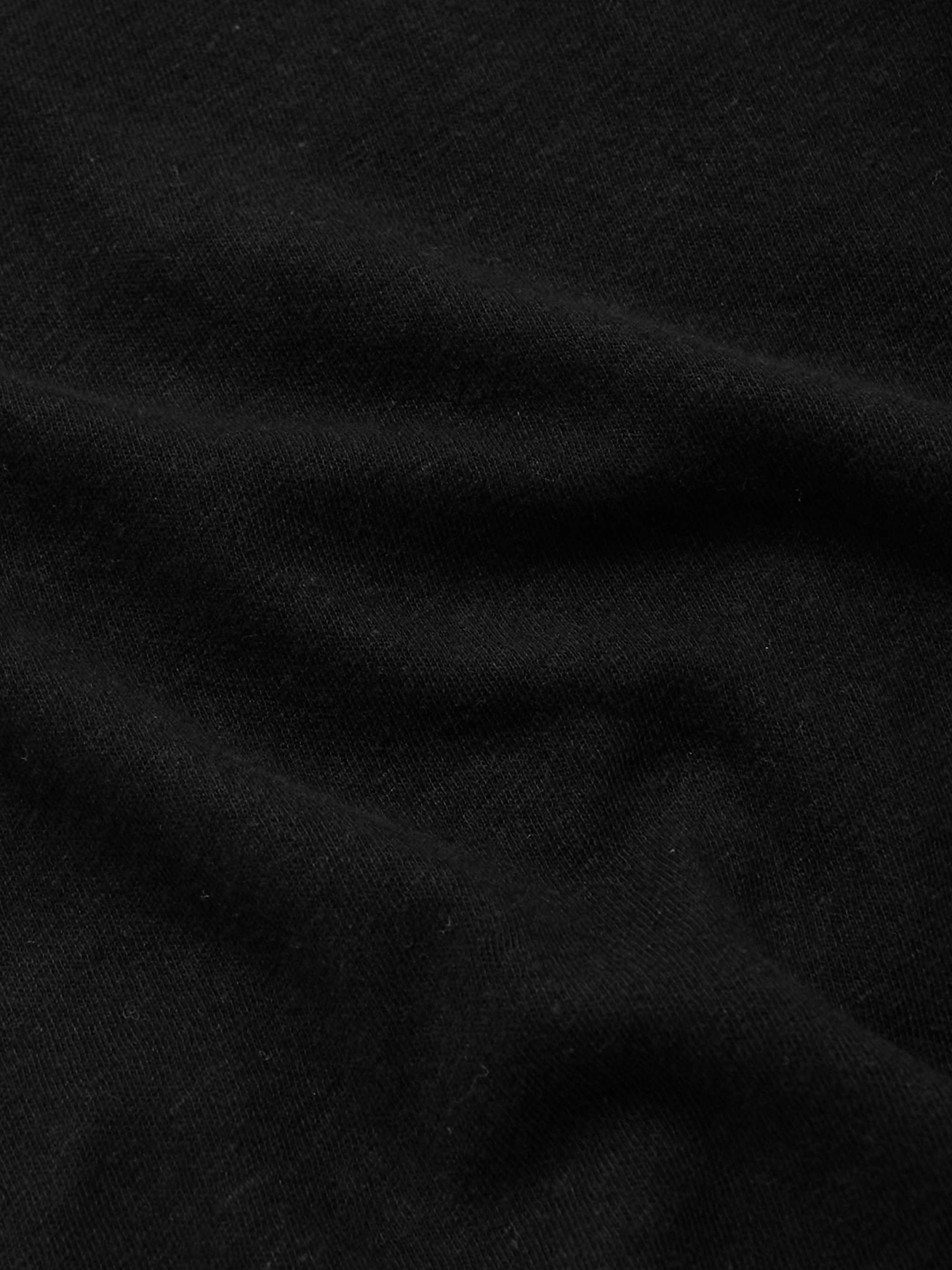 RAG & BONE Avery Camp-Collar Linen and Cotton-Blend Shirt