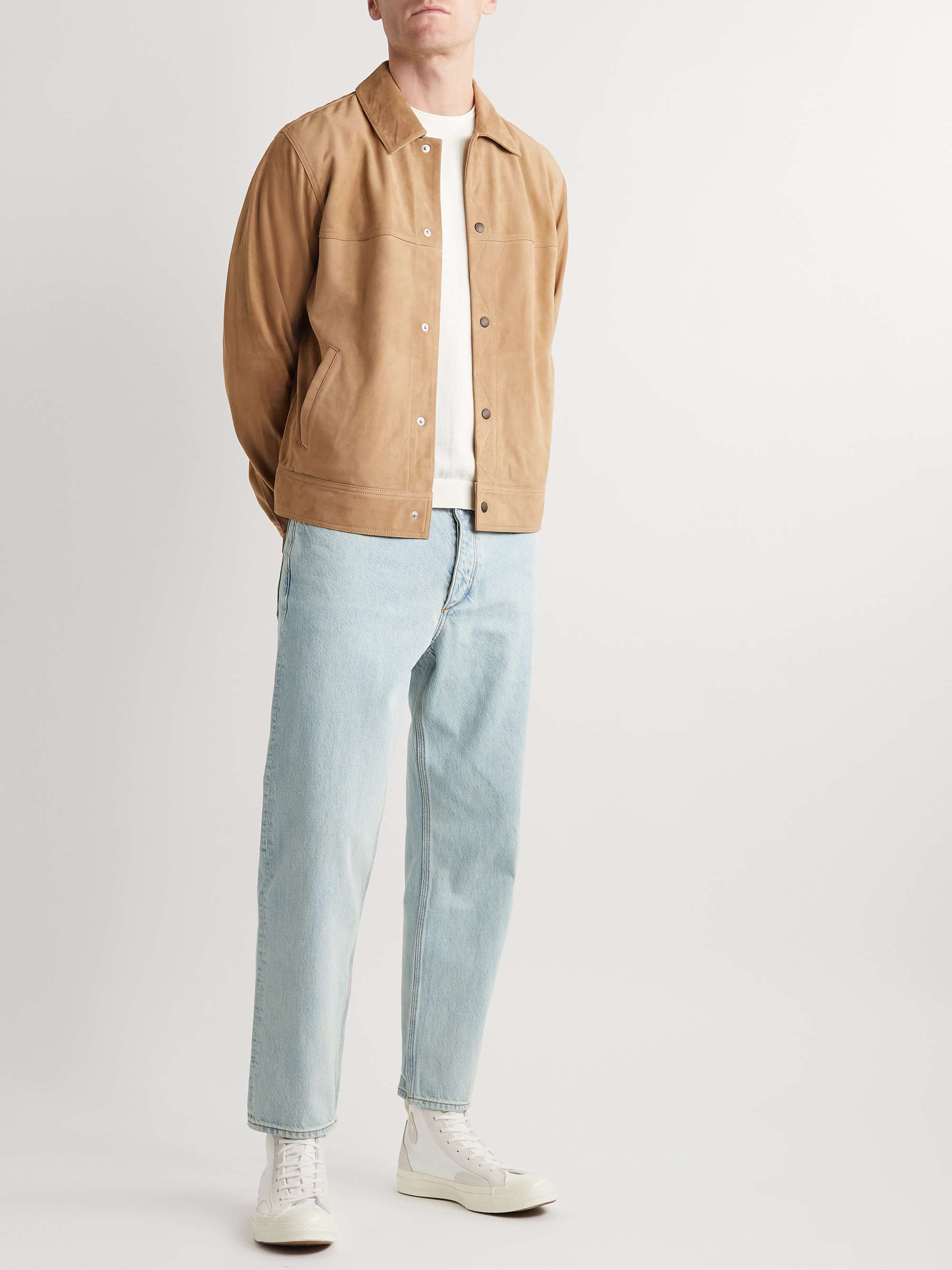 RAG & BONE Beck Slim-Fit Cropped Jeans
