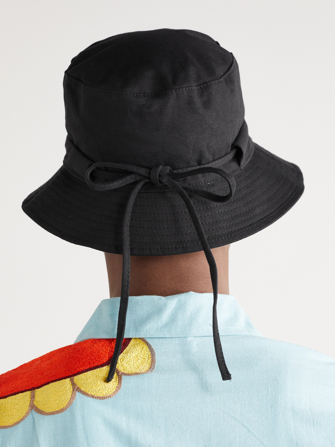 【JACQUEMUS】 Logo canvas bucket hat Jacquemus Logo canvas bucket hat Jacquemus