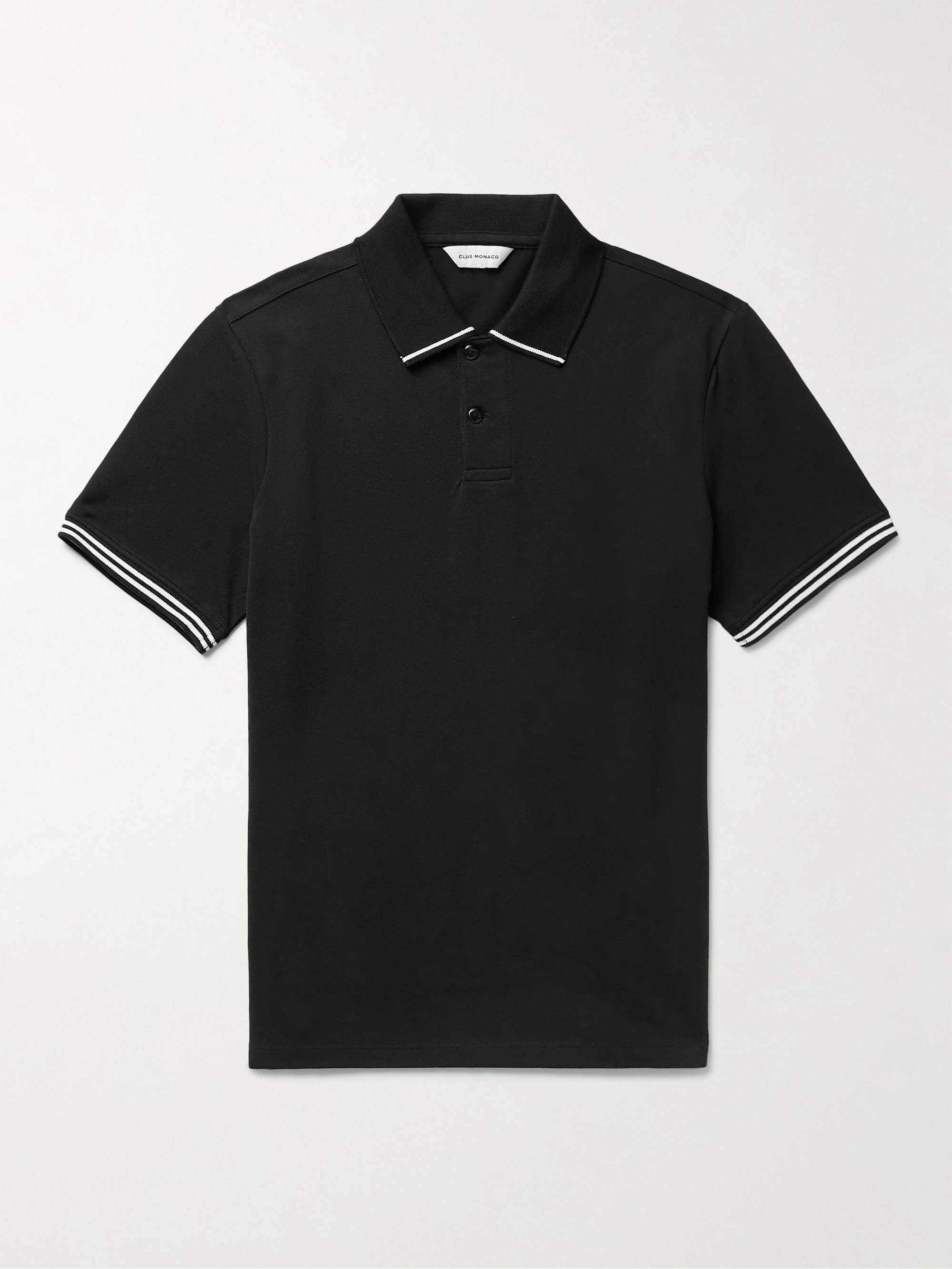 CLUB MONACO Stretch-Cotton Piqué Polo Shirt for Men | MR PORTER