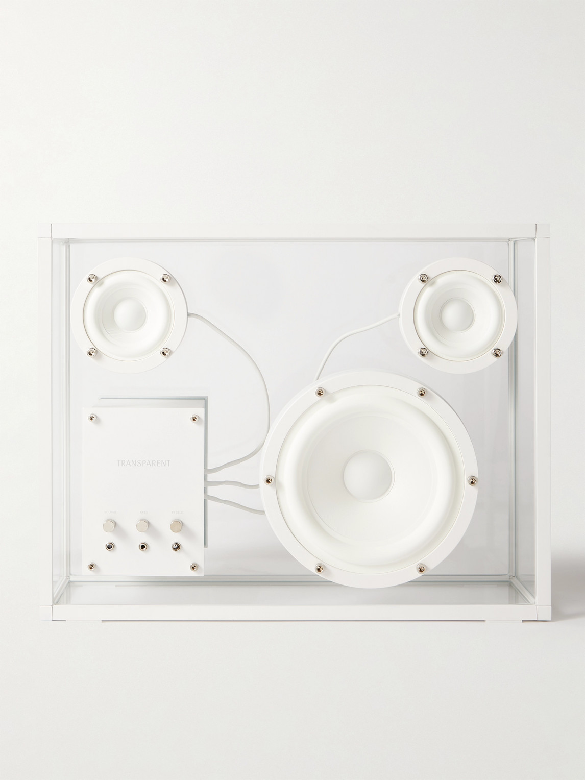  Transparent Speaker - Transparent Speaker - Men - White 