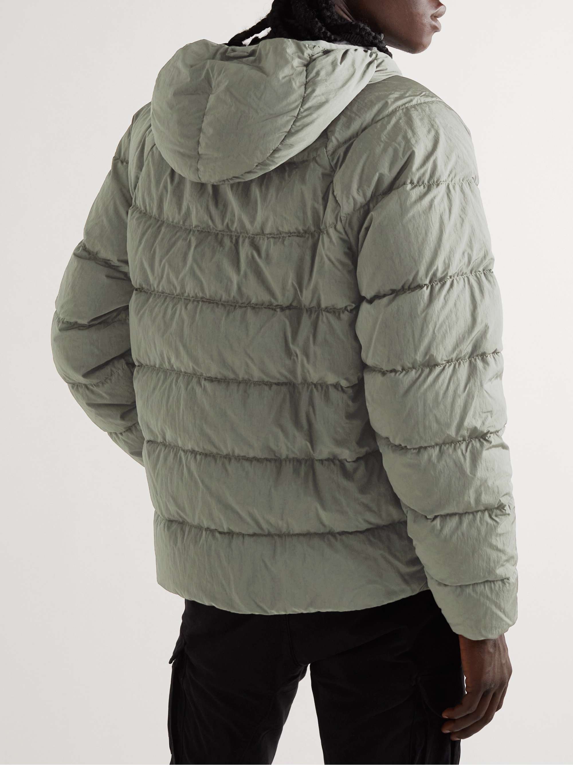 C.P. COMPANY] Chrome R Hooded Down Jacket (送料関税み) www