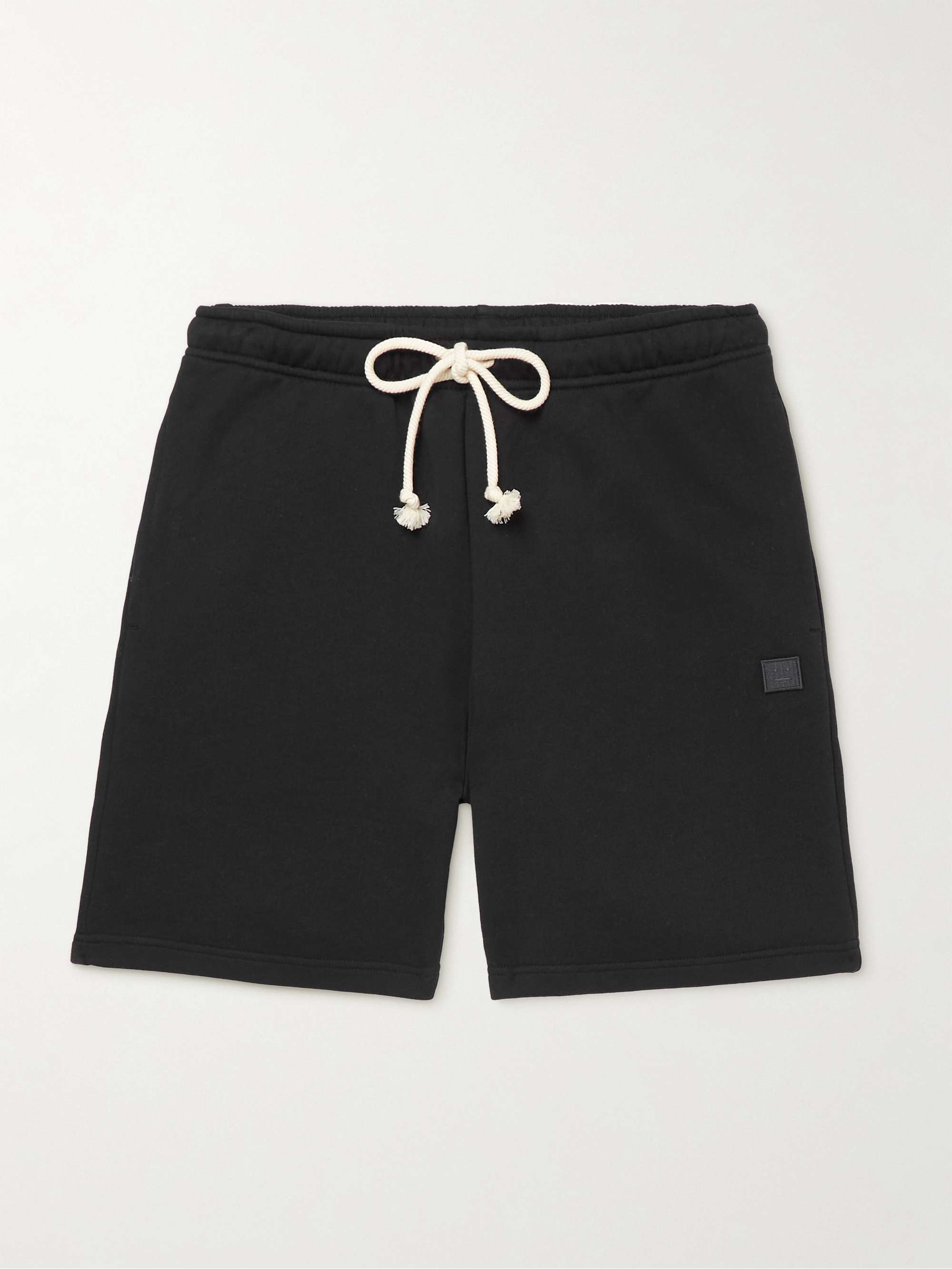 ACNE STUDIOS Forge Straight-Leg Cotton-Jersey Drawstring Shorts for Men ...