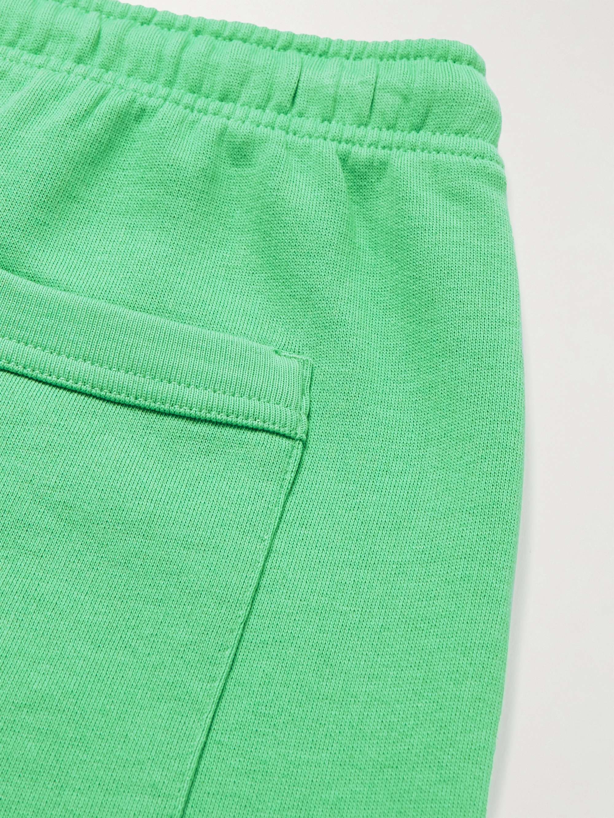 ACNE STUDIOS Forge Straight-Leg Cotton-Jersey Drawstring Shorts