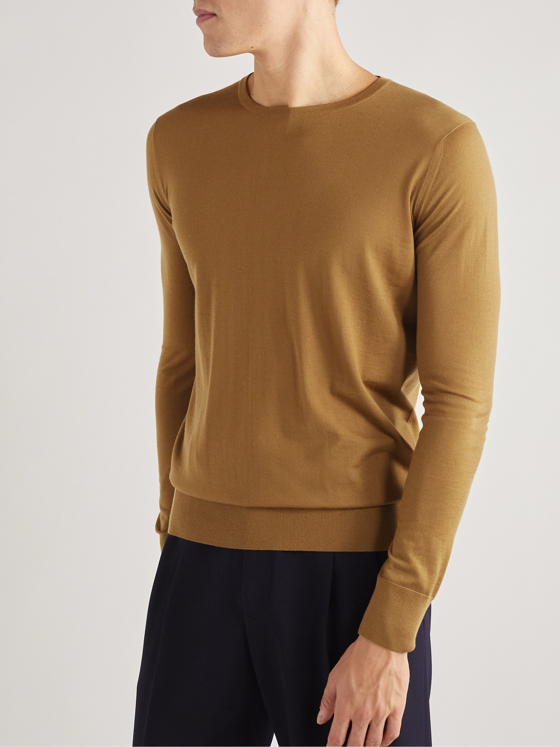 LORO PIANA WISH® VIRGIN WOOL SWEATER
