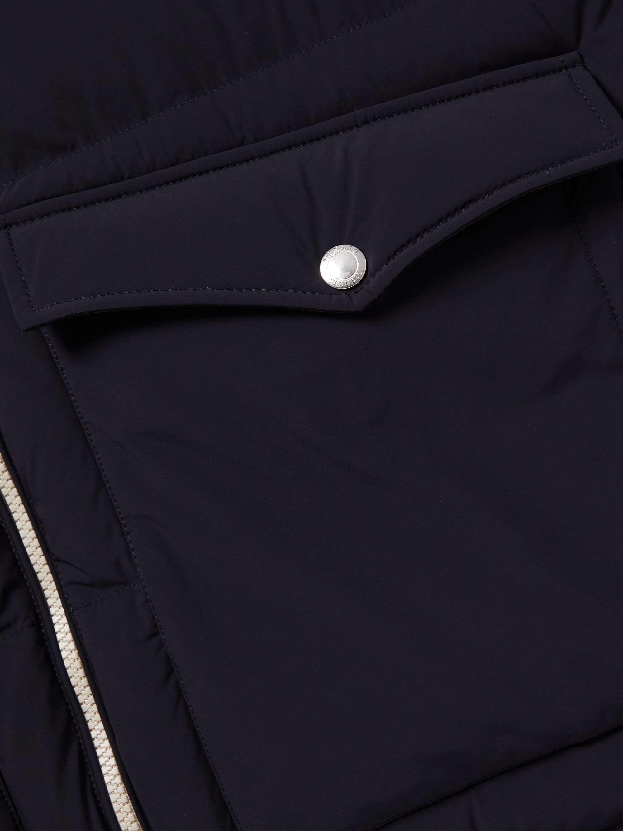 BRUNELLO CUCINELLI Quilted Shell Down Jacket