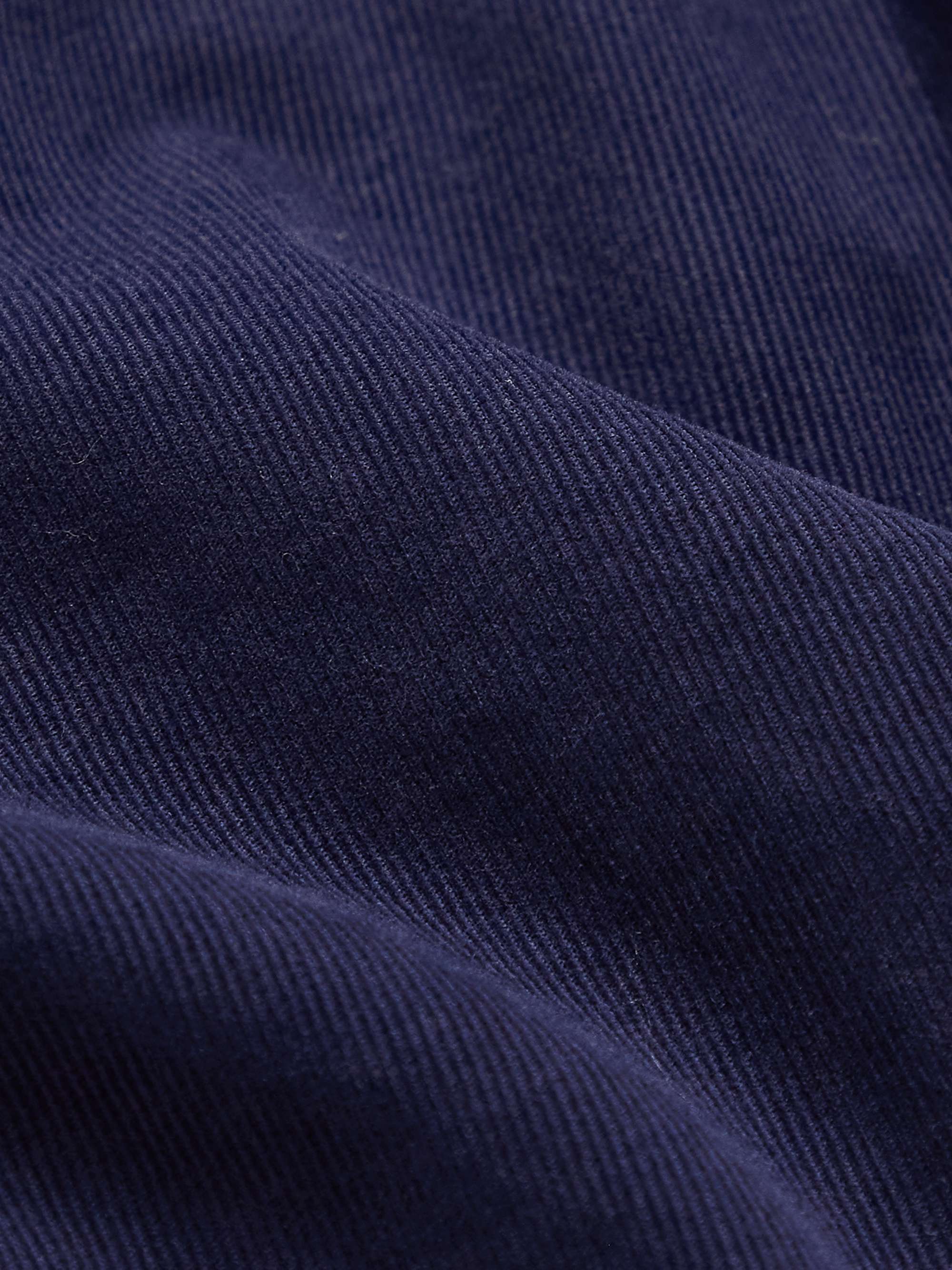 BRUNELLO CUCINELLI Slim-Fit Button-Down Collar Cotton-Corduroy Shirt