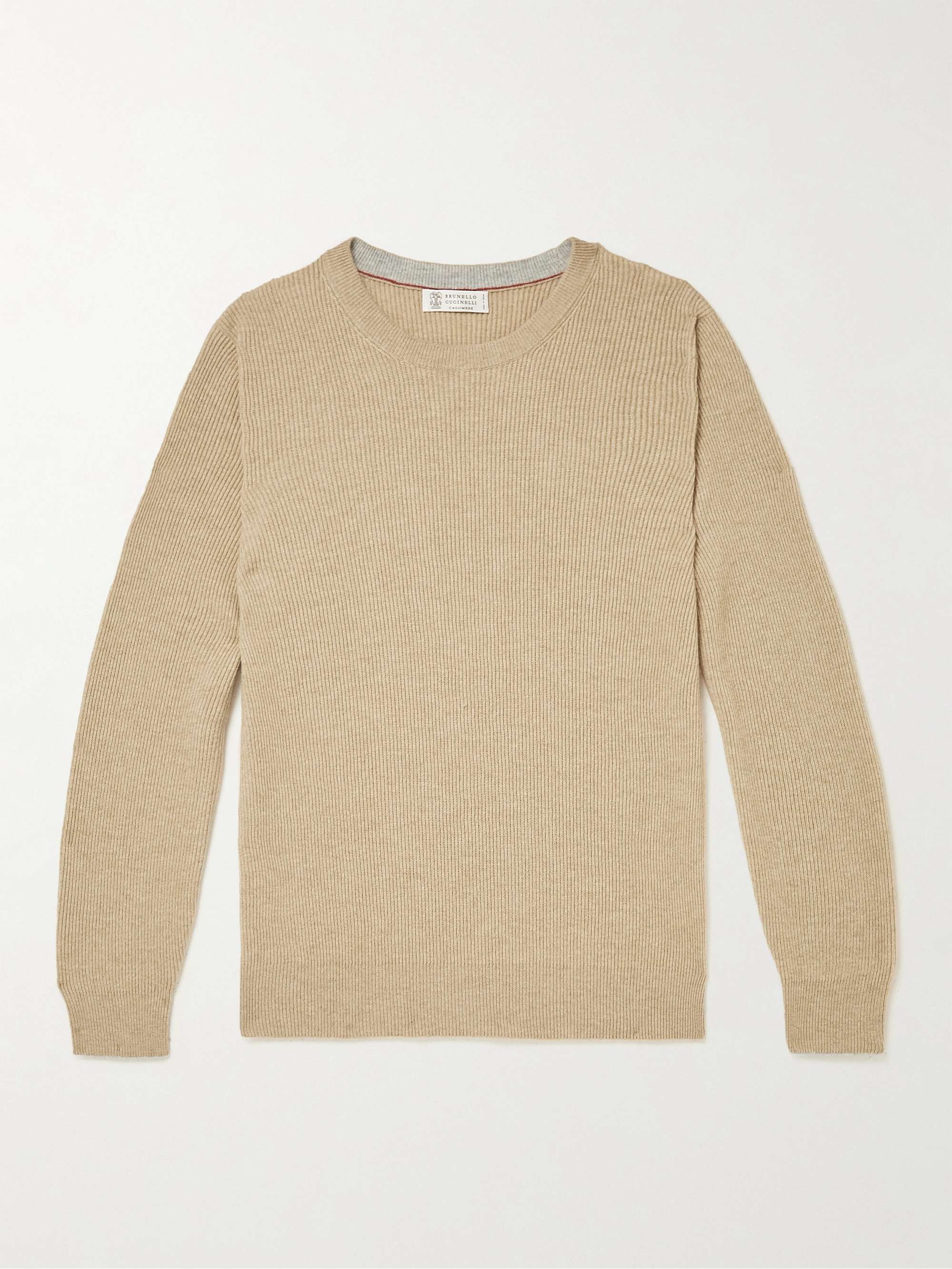 Ribbed Cashmere Sweater