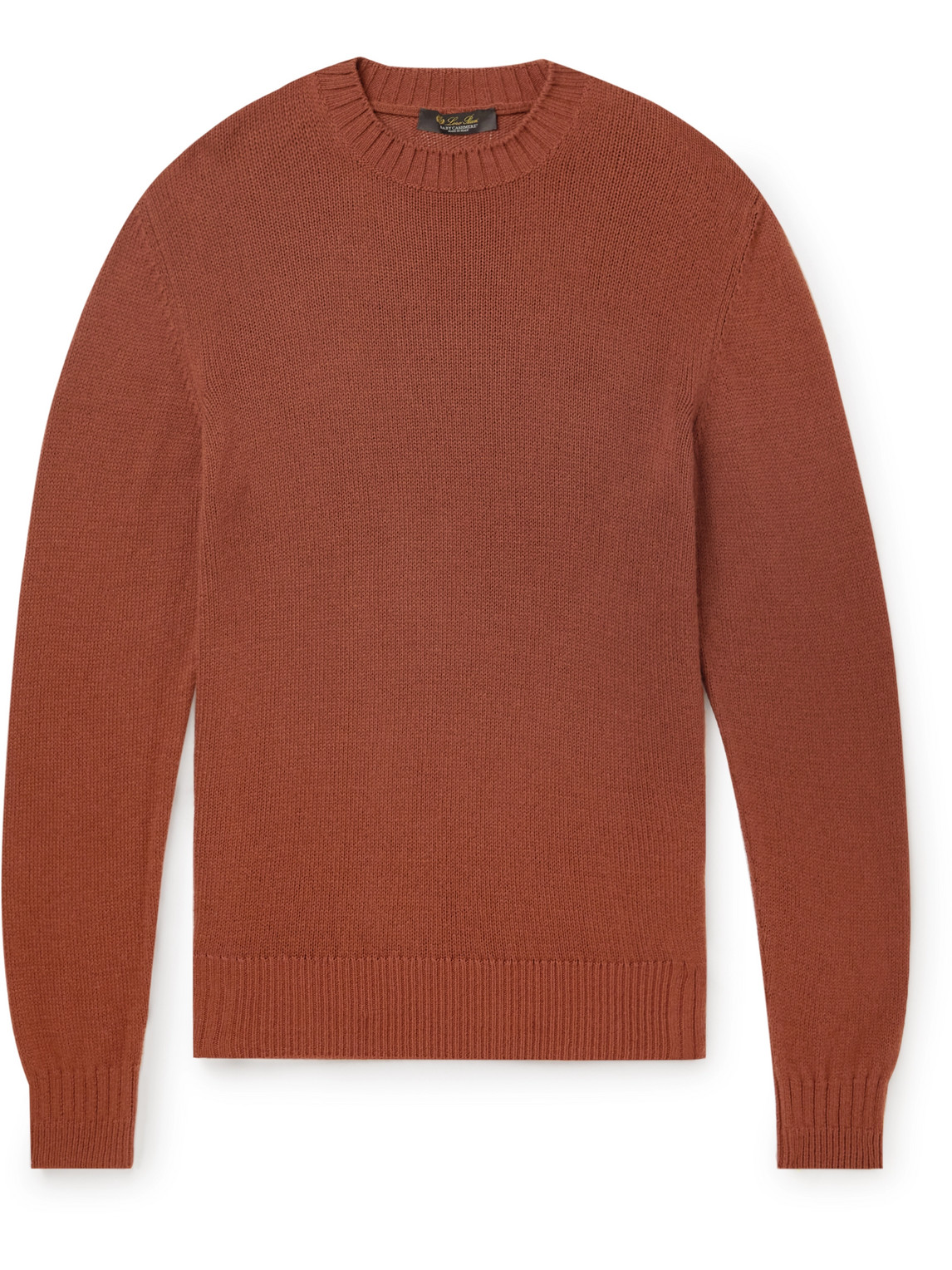 Loro Piana Baby Cashmere Sweater In Red