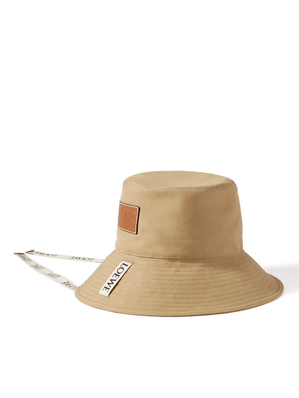 Loewe Paula's IBIZA- Logo Bucket Hat- Woman- 57 - Beige