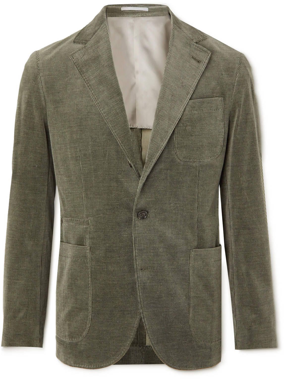 BRUNELLO CUCINELLI COTTON-BLEND CORDUROY BLAZER