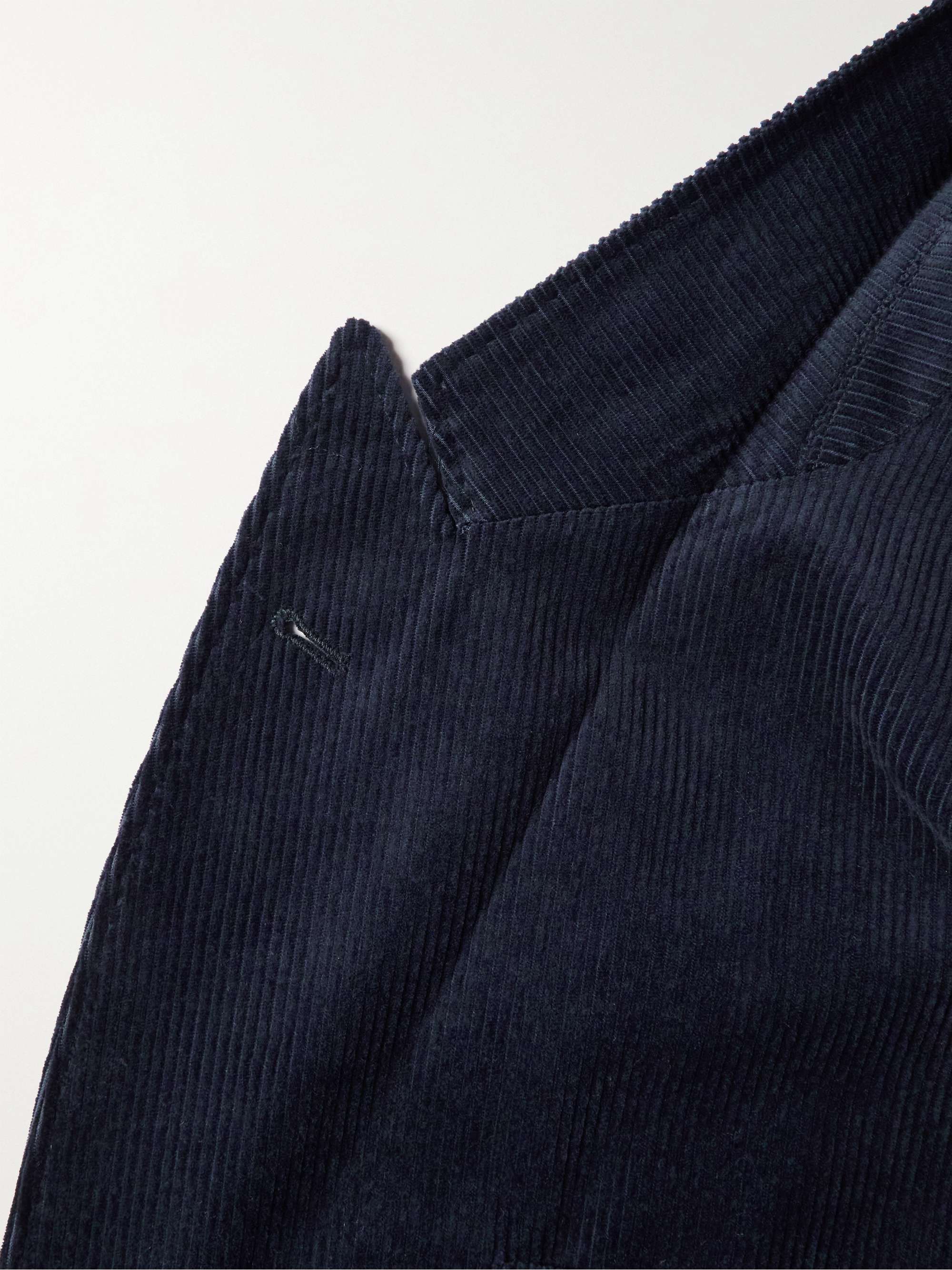 BRUNELLO CUCINELLI Double-Breasted Cotton-Corduroy Blazer
