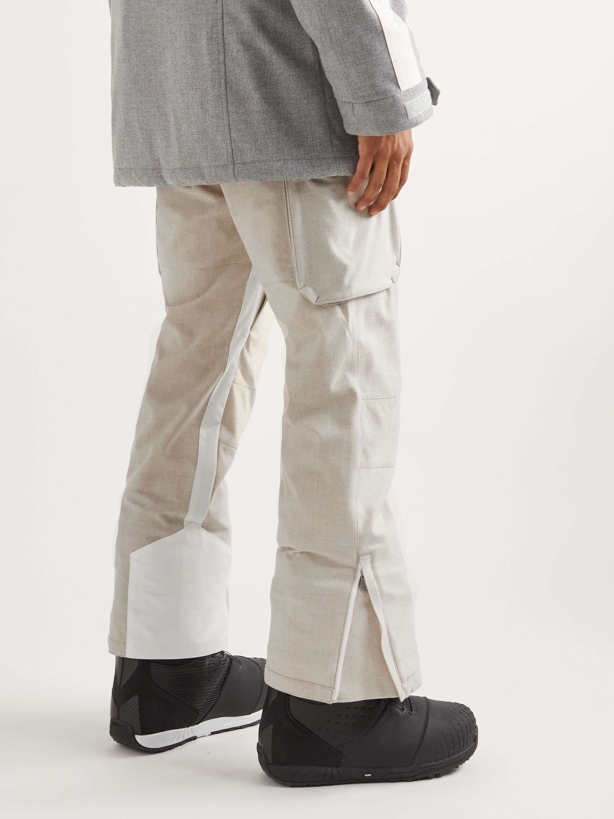 BRUNELLO CUCINELLI Shell-Trimmed Wool, Silk and Cashmere-Blend Ski Pants