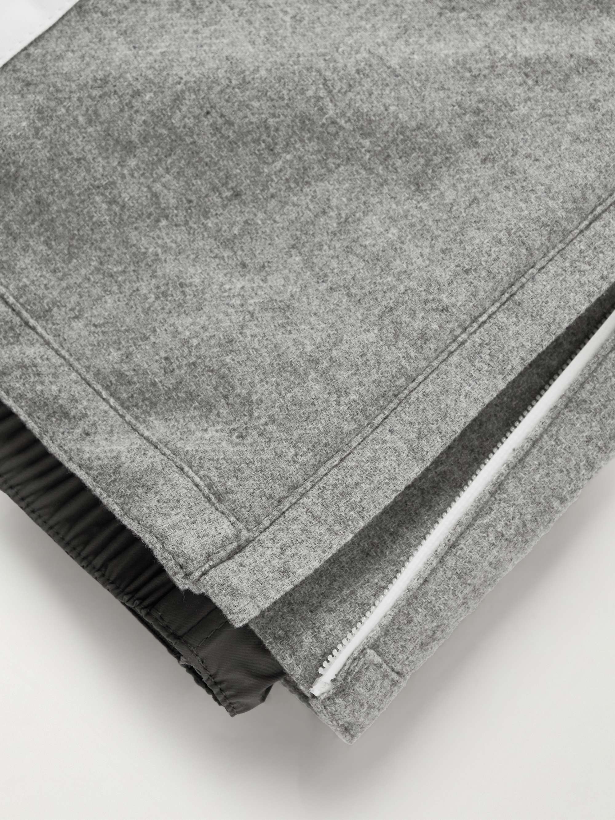 BRUNELLO CUCINELLI Shell-Trimmed Wool, Silk and Cashmere-Blend Ski Pants