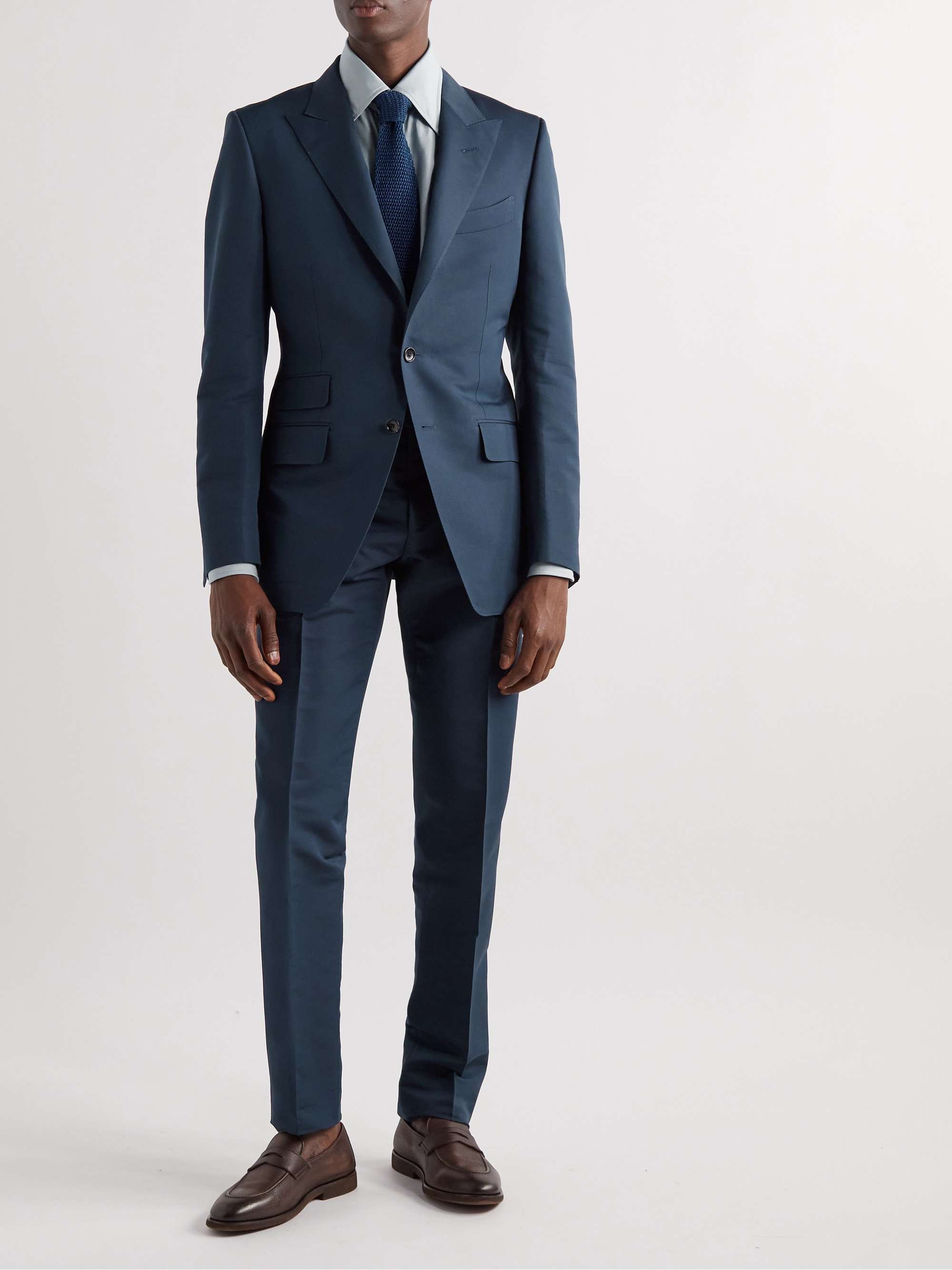 TOM FORD Cotton and Silk-Blend Suit Jacket | MR PORTER