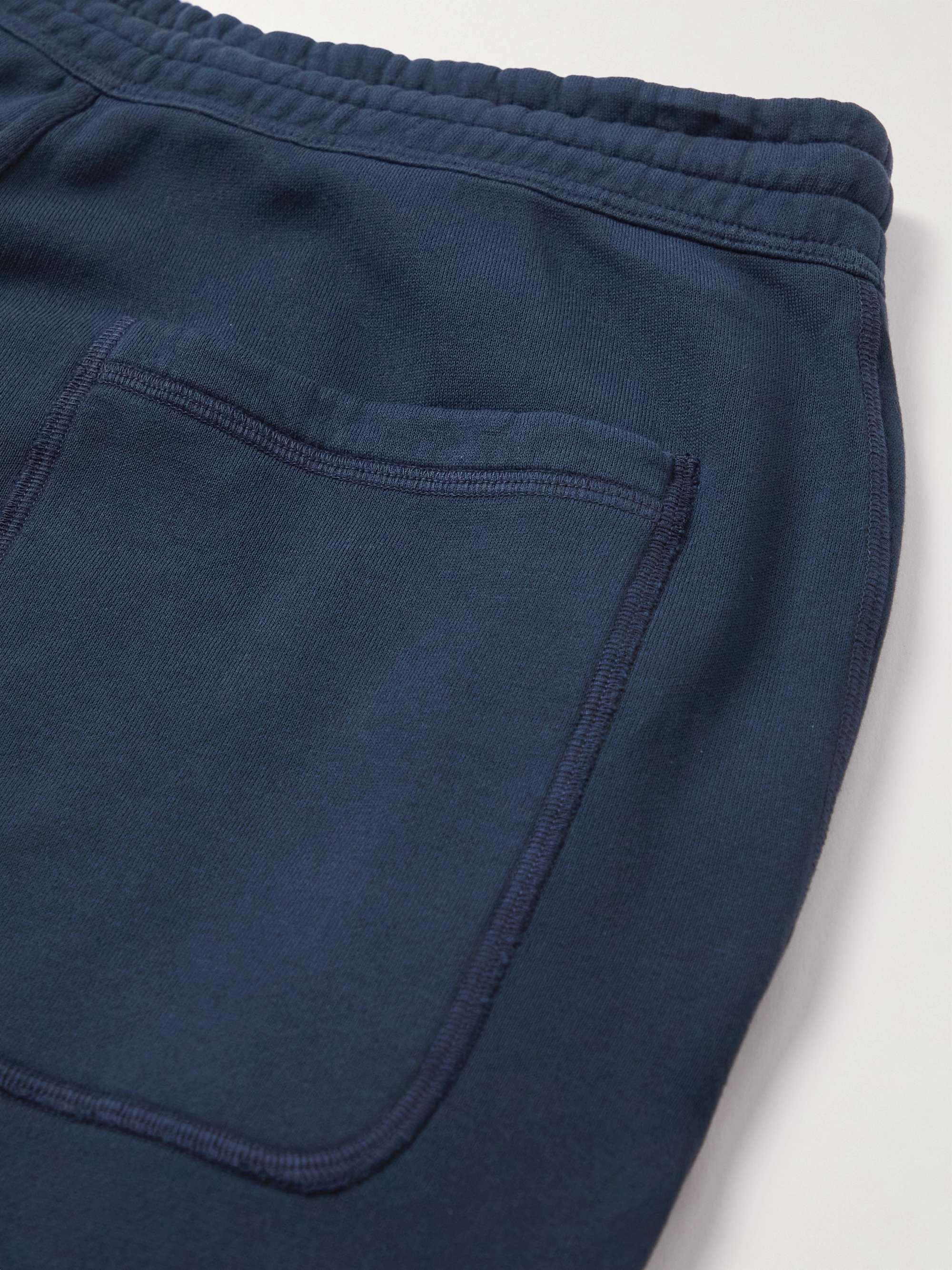 TOM FORD Tapered Garment-Dyed Cotton-Jersey Sweatpants