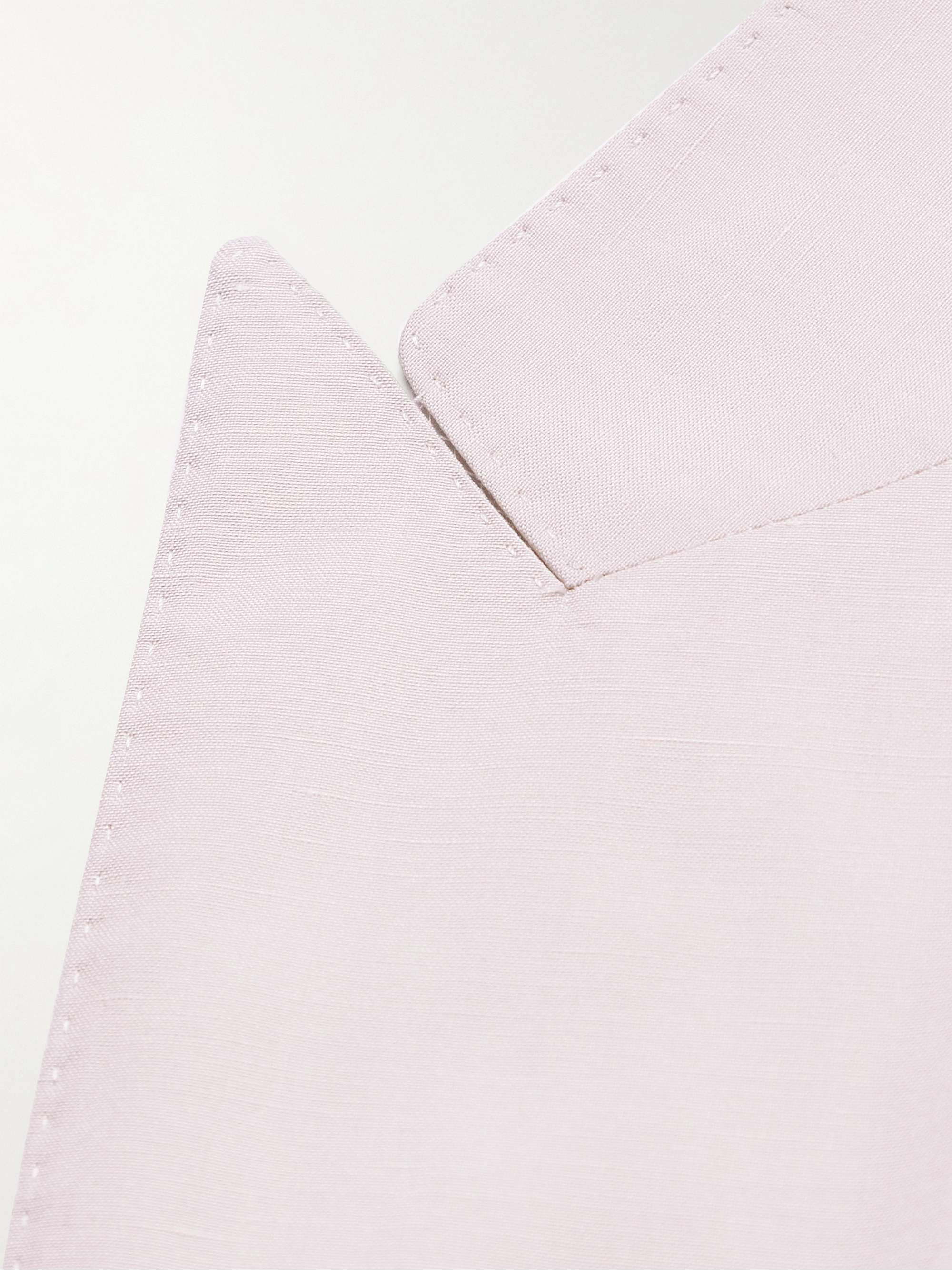 TOM FORD Silk, Linen and Wool-Blend Suit Jacket