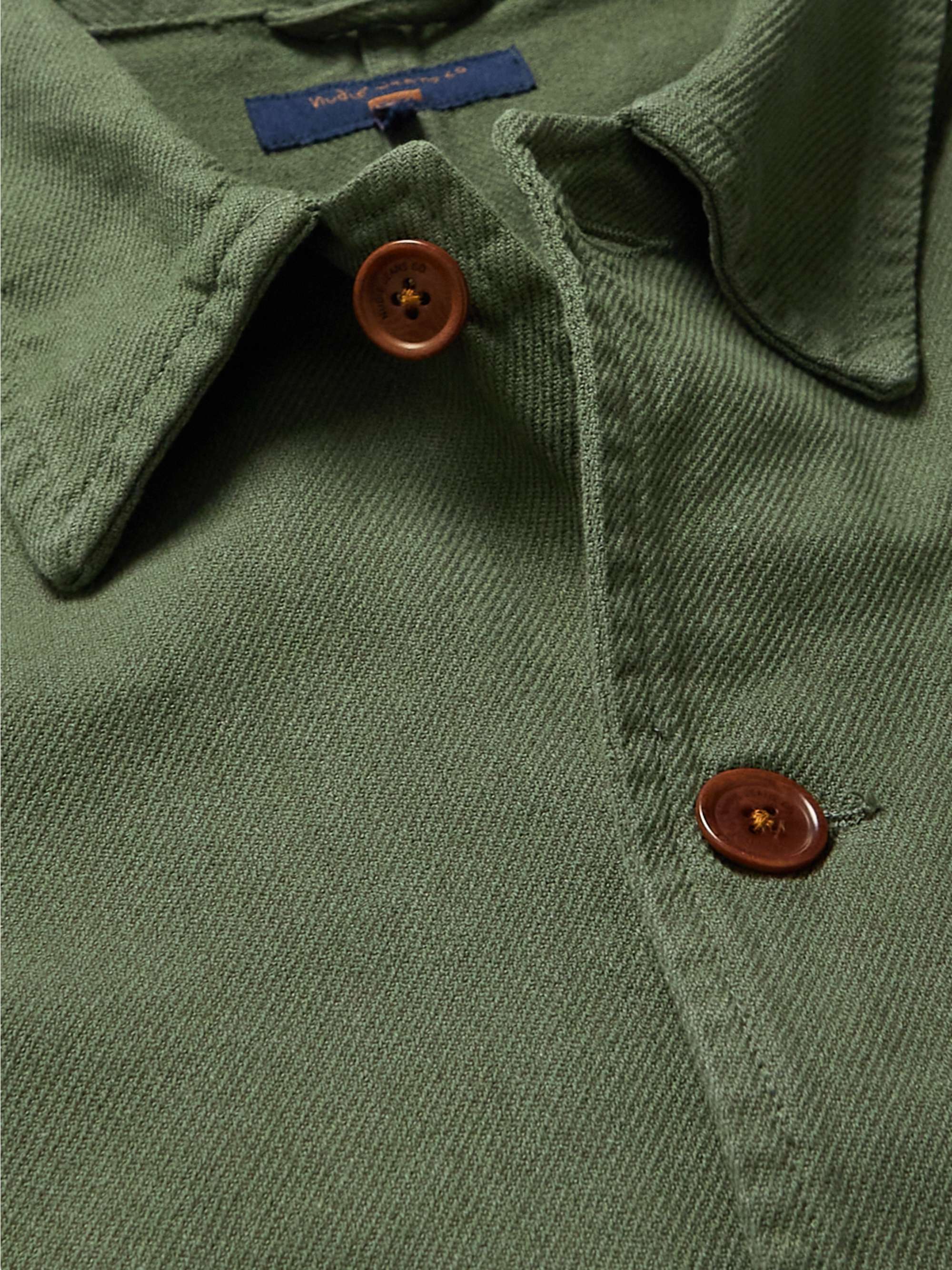 NUDIE JEANS Barney Organic Cotton-Twill Jacket