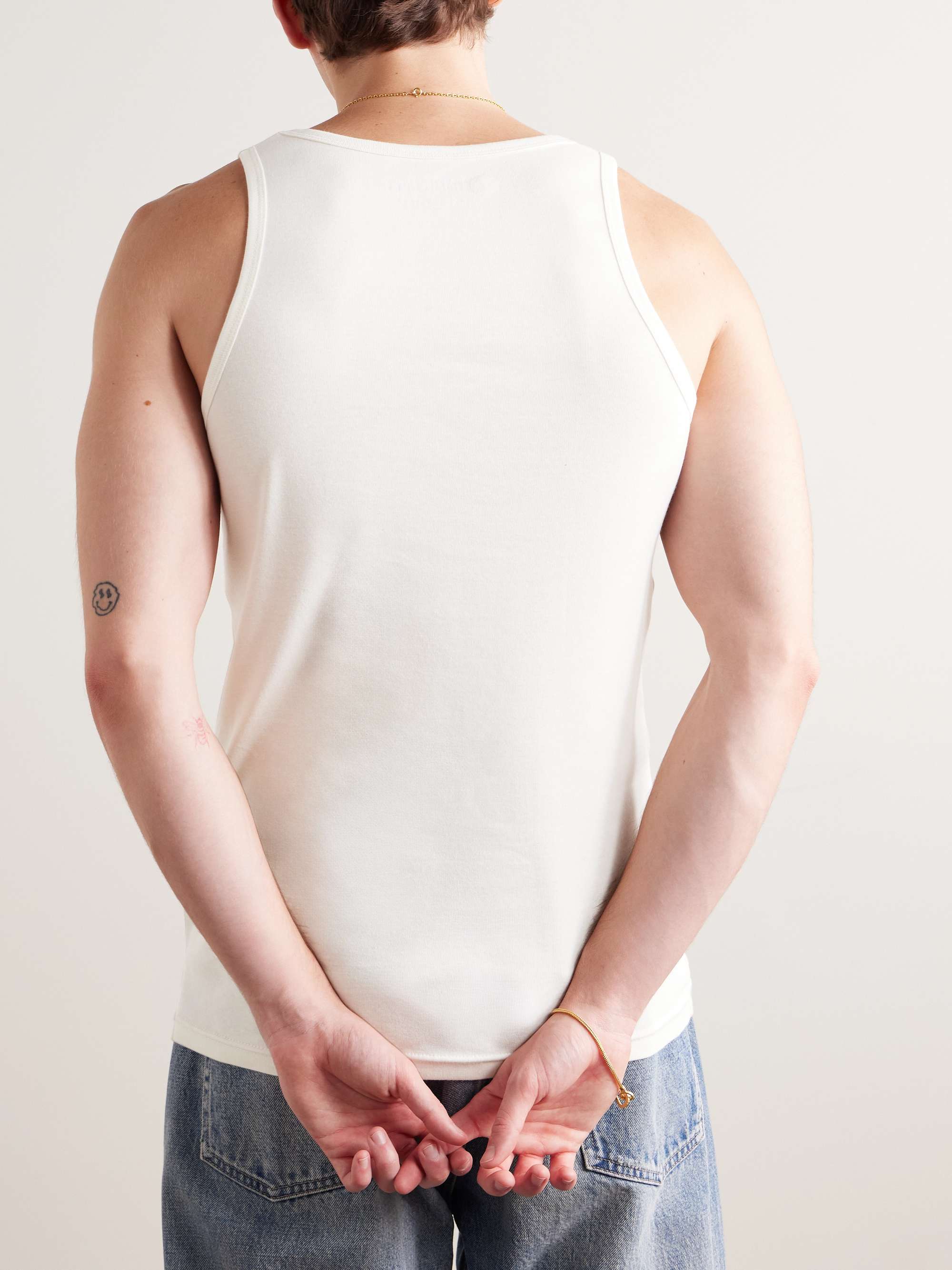 NUDIE JEANS Slim-Fit Organic Cotton-Jersey Tank Top
