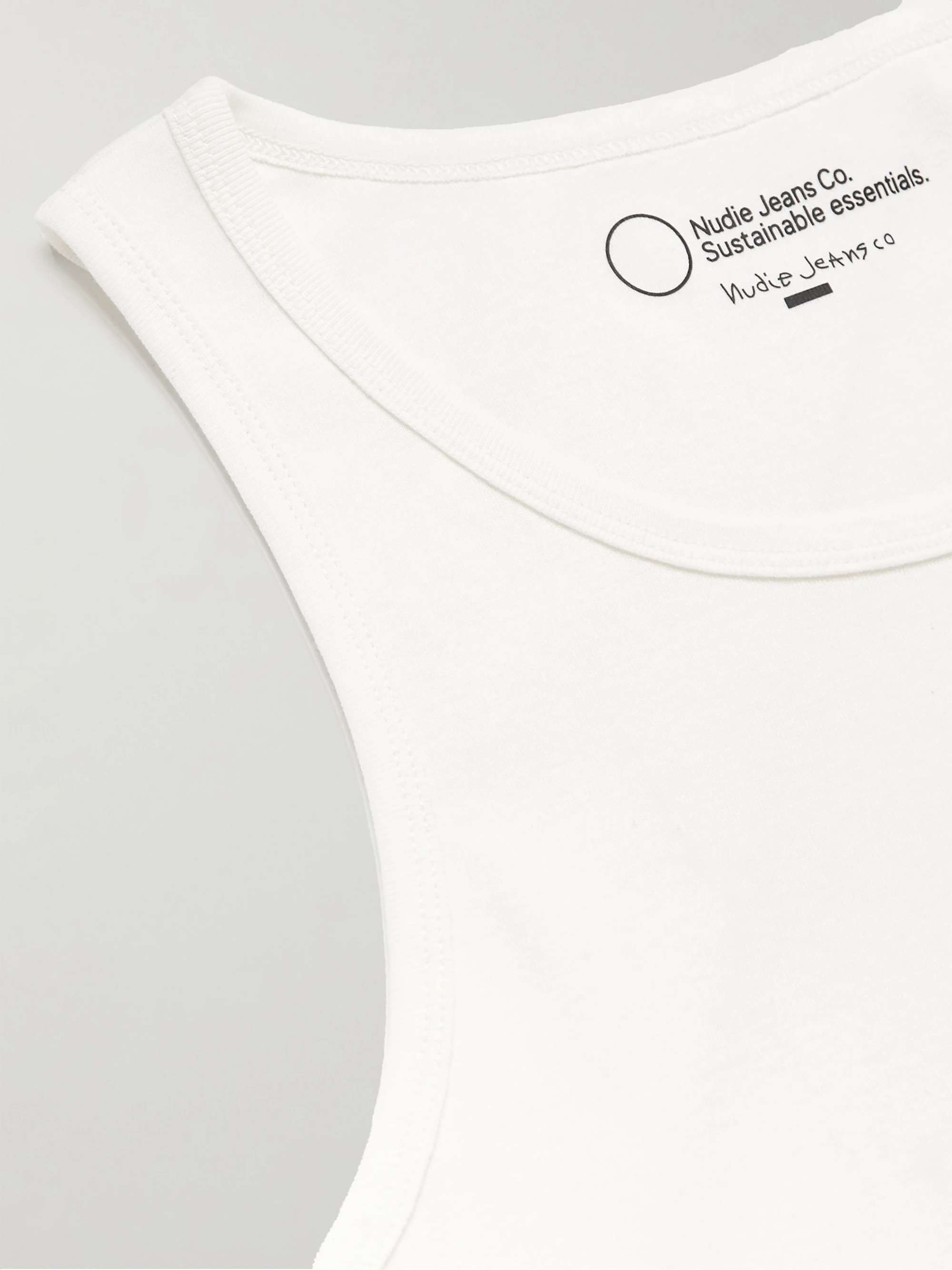 NUDIE JEANS Slim-Fit Organic Cotton-Jersey Tank Top