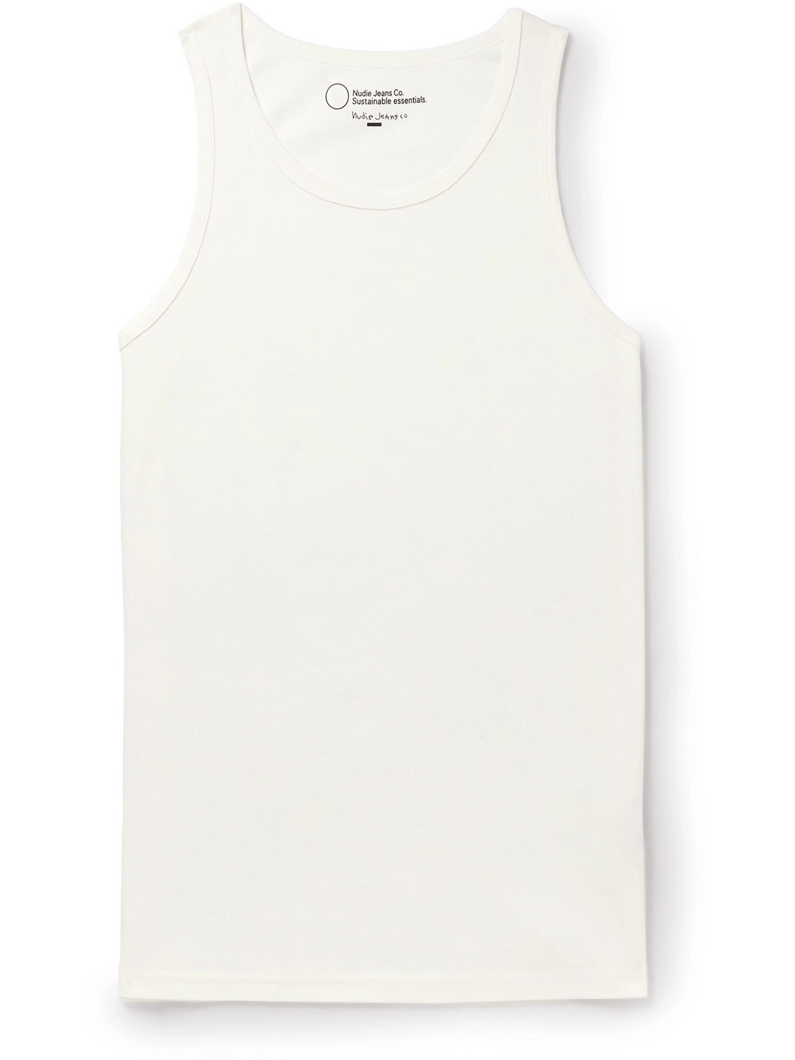 Slim-Fit Organic Cotton-Jersey Tank Top