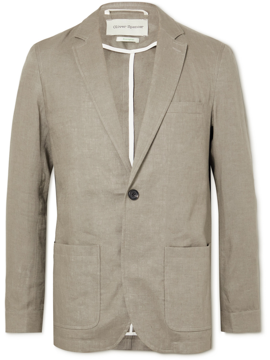 Fairway Unstructured Linen Blazer