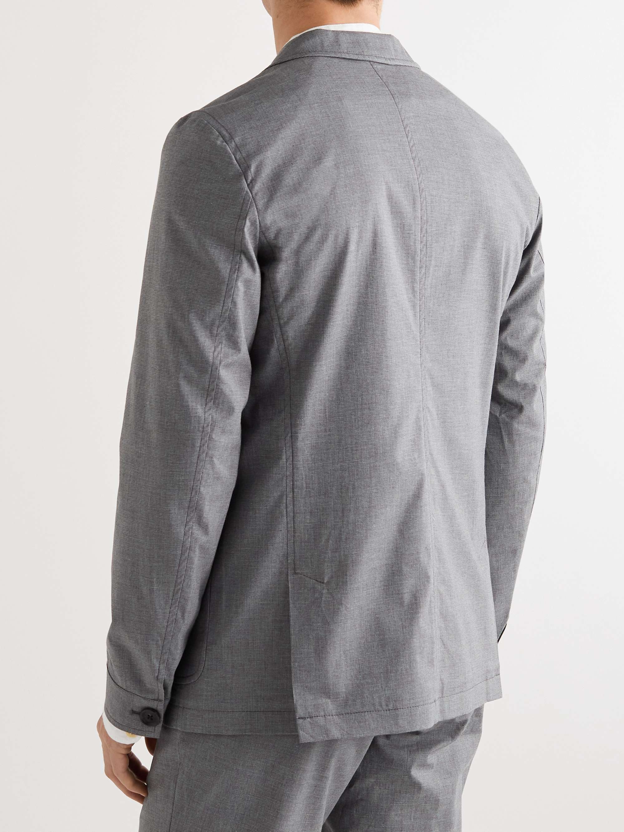 OLIVER SPENCER Fairway Unstructured Cotton-Blend Suit Jacket