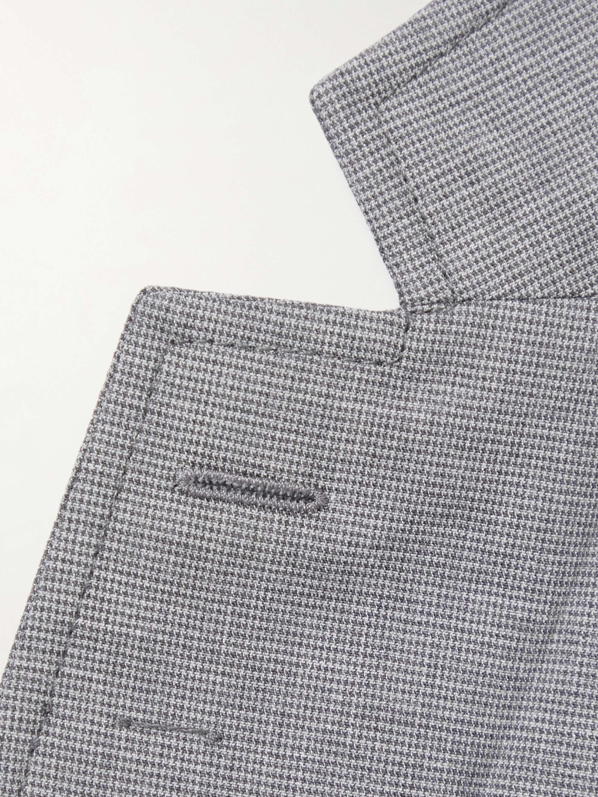 OLIVER SPENCER Fairway Unstructured Cotton-Blend Suit Jacket