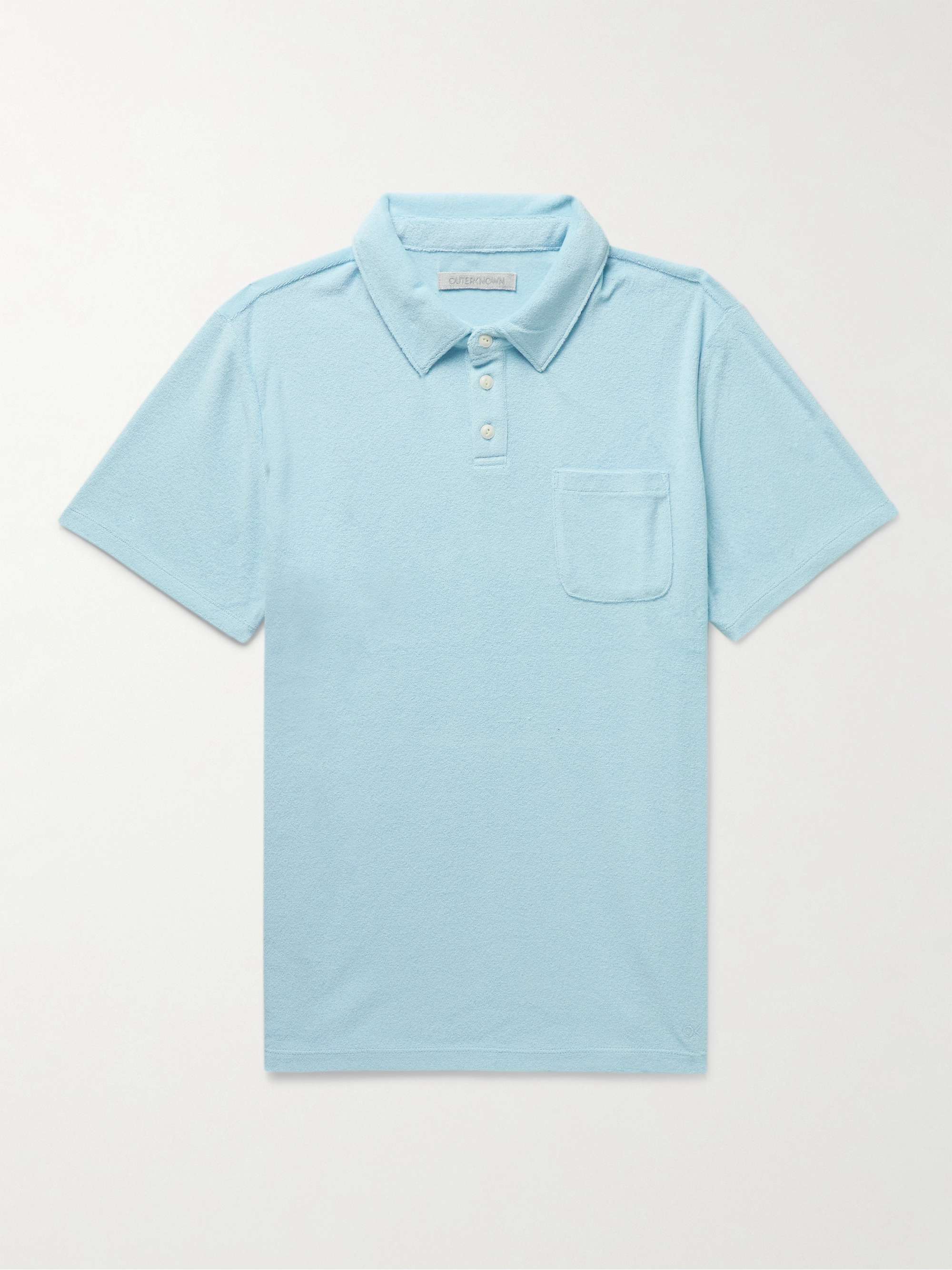 OUTERKNOWN Hightide Organic Cotton-Blend Terry Polo Shirt for Men | MR ...