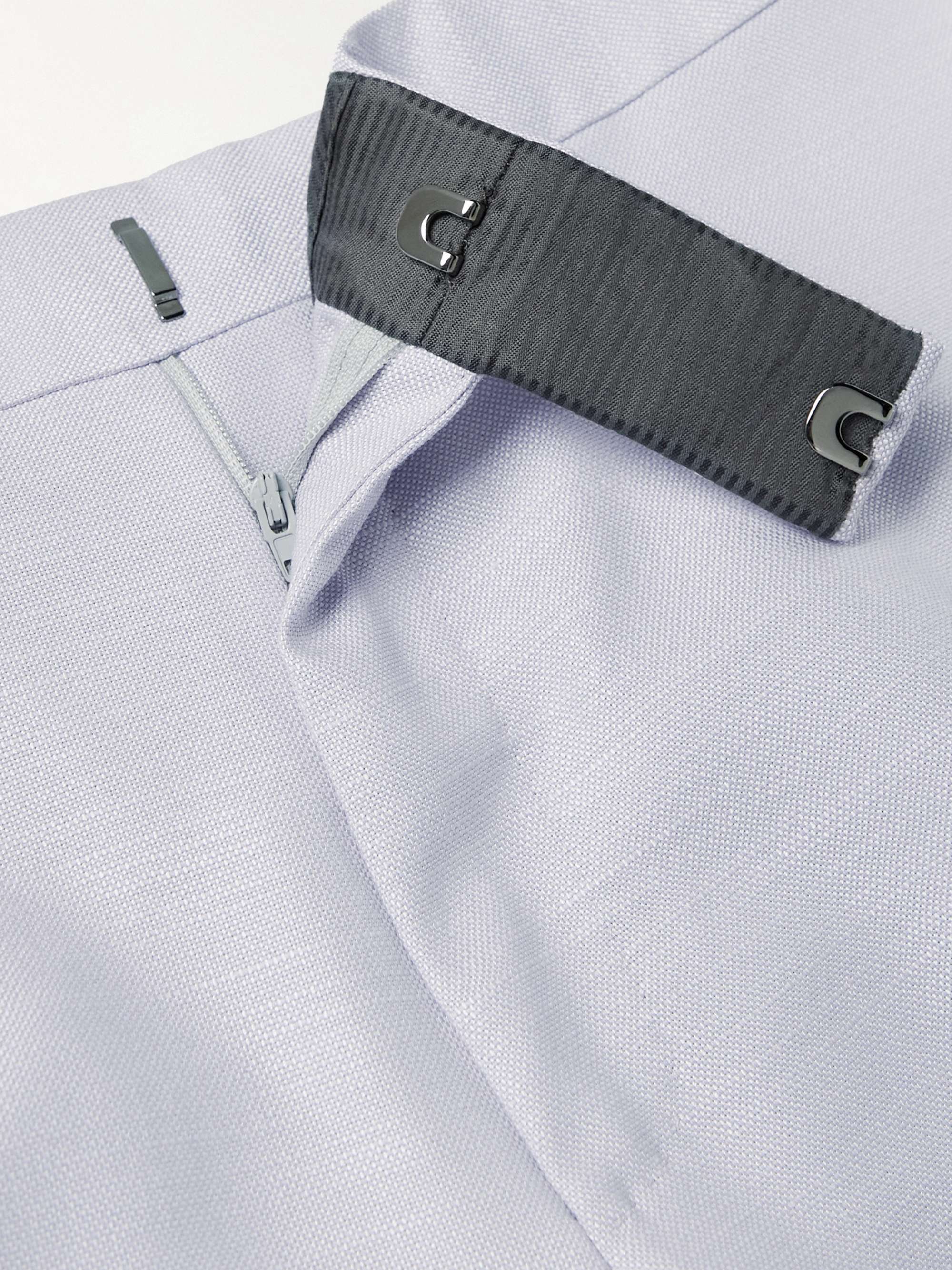 TOM FORD Straight-Leg Silk, Wool and Mohair-Blend Suit Trousers