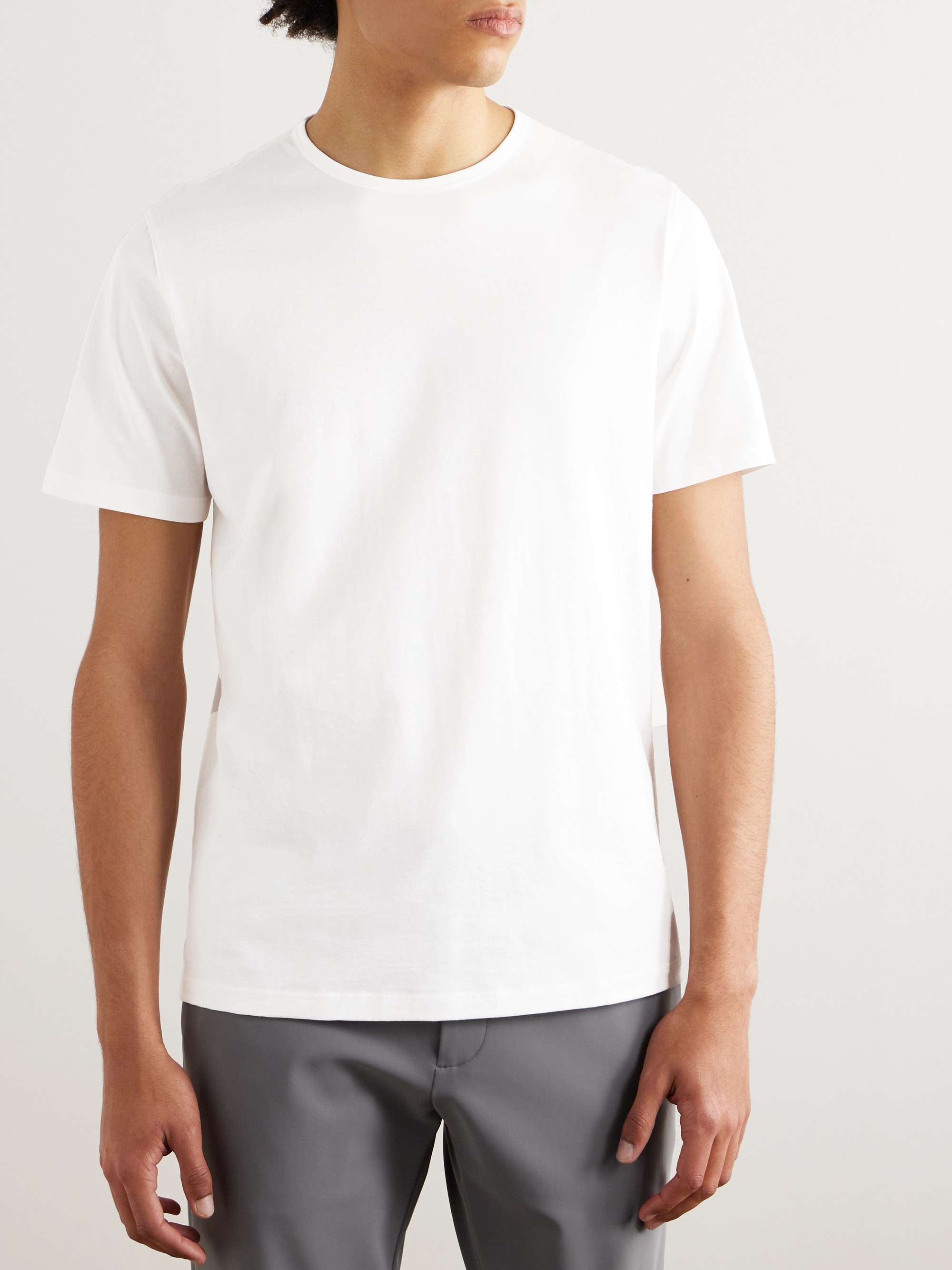 THEORY Precise Cotton-Jersey T-Shirt