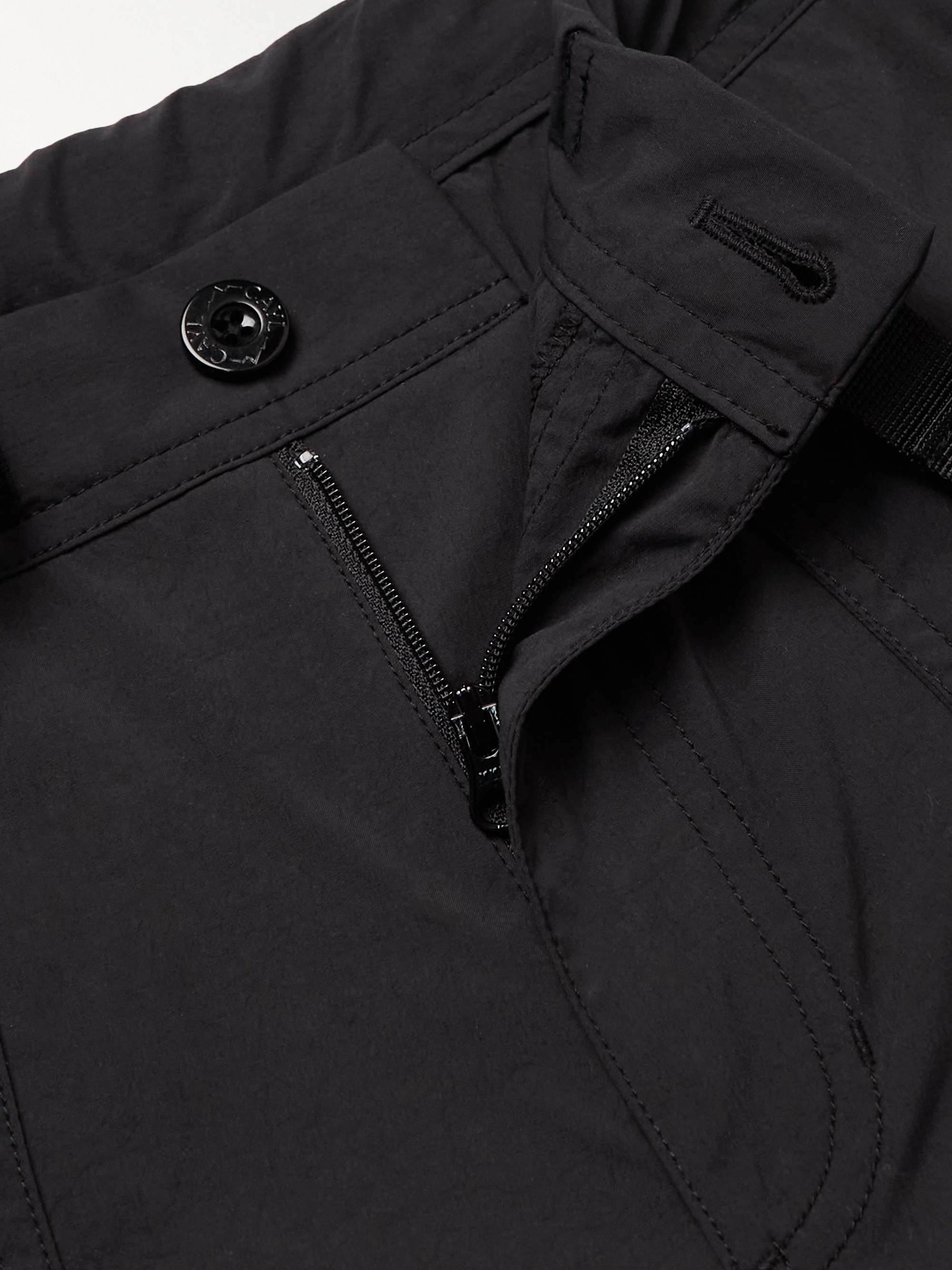 CAYL 2Way Tapered Convertible Belted Nylon-Blend Trousers