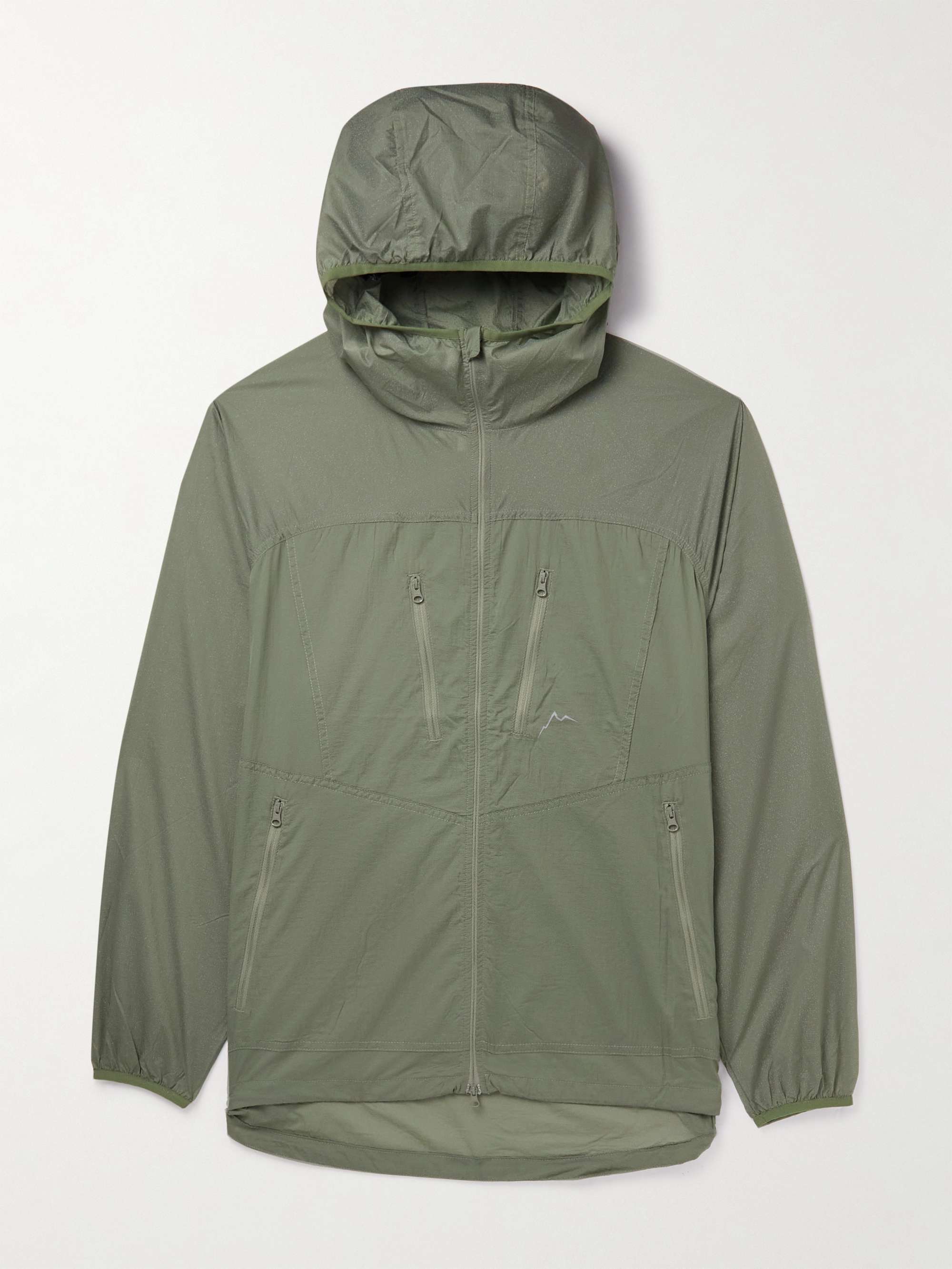 CAYL Reflect Coated-Nylon Hooded Jacket